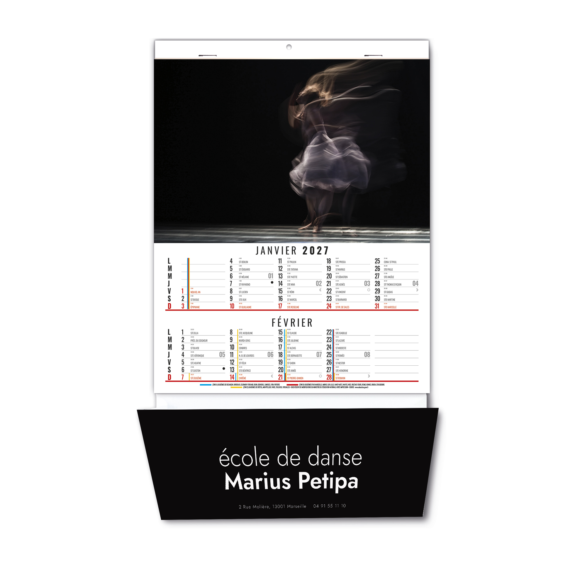 Illustre bloc creation 2027 – Carnet personnalisé - vue 4