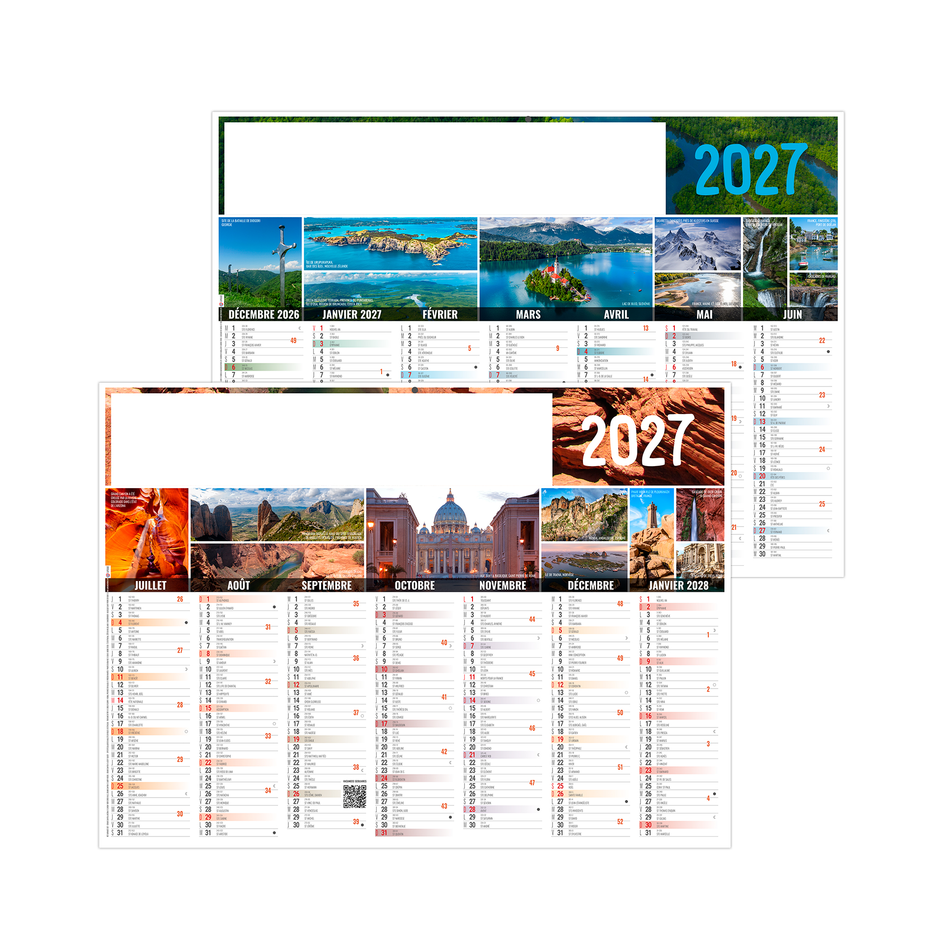Barnabé 2027 – Calendrier avec logo - vue 1