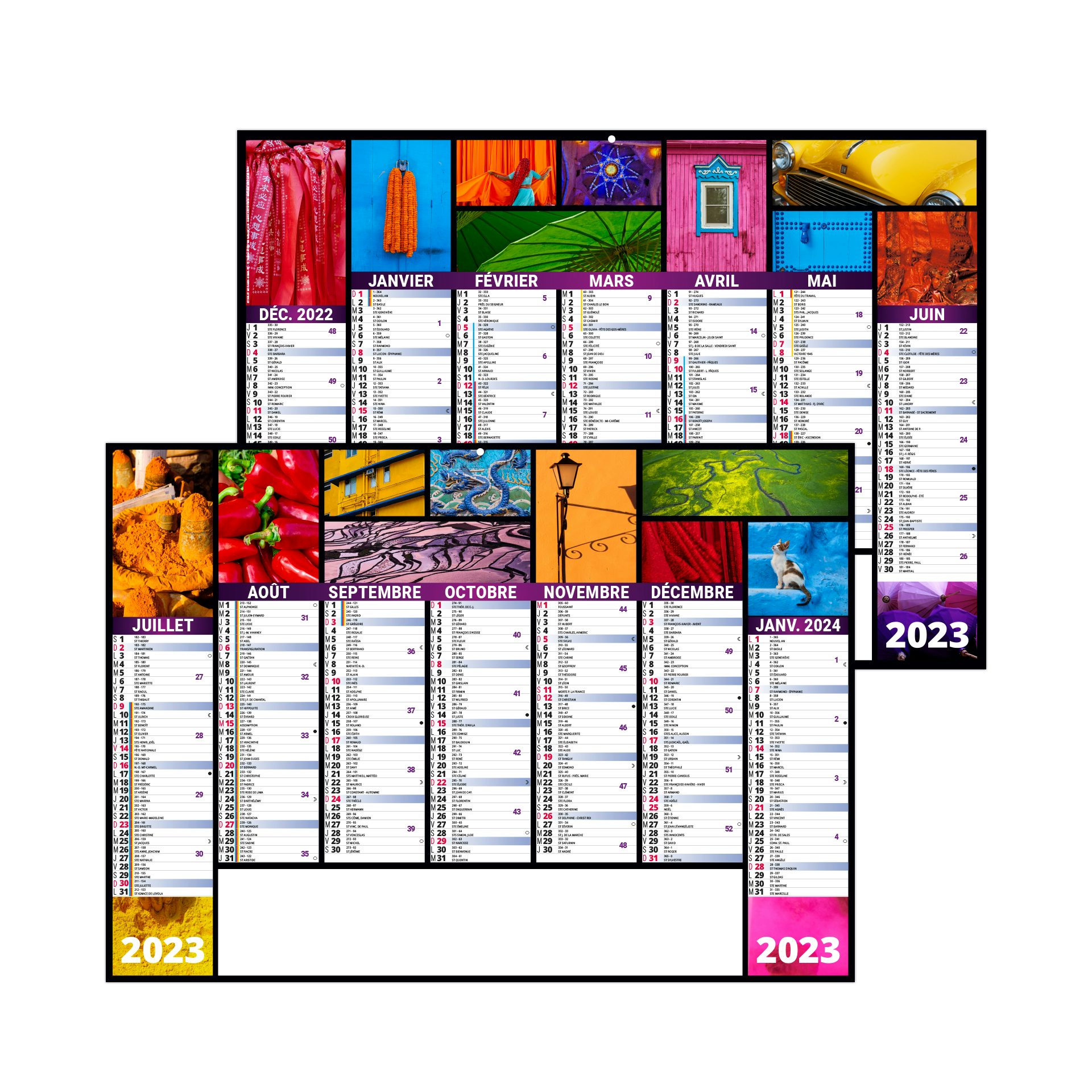 Calendrier Tontons Flingueurs 2023 Sans Titre