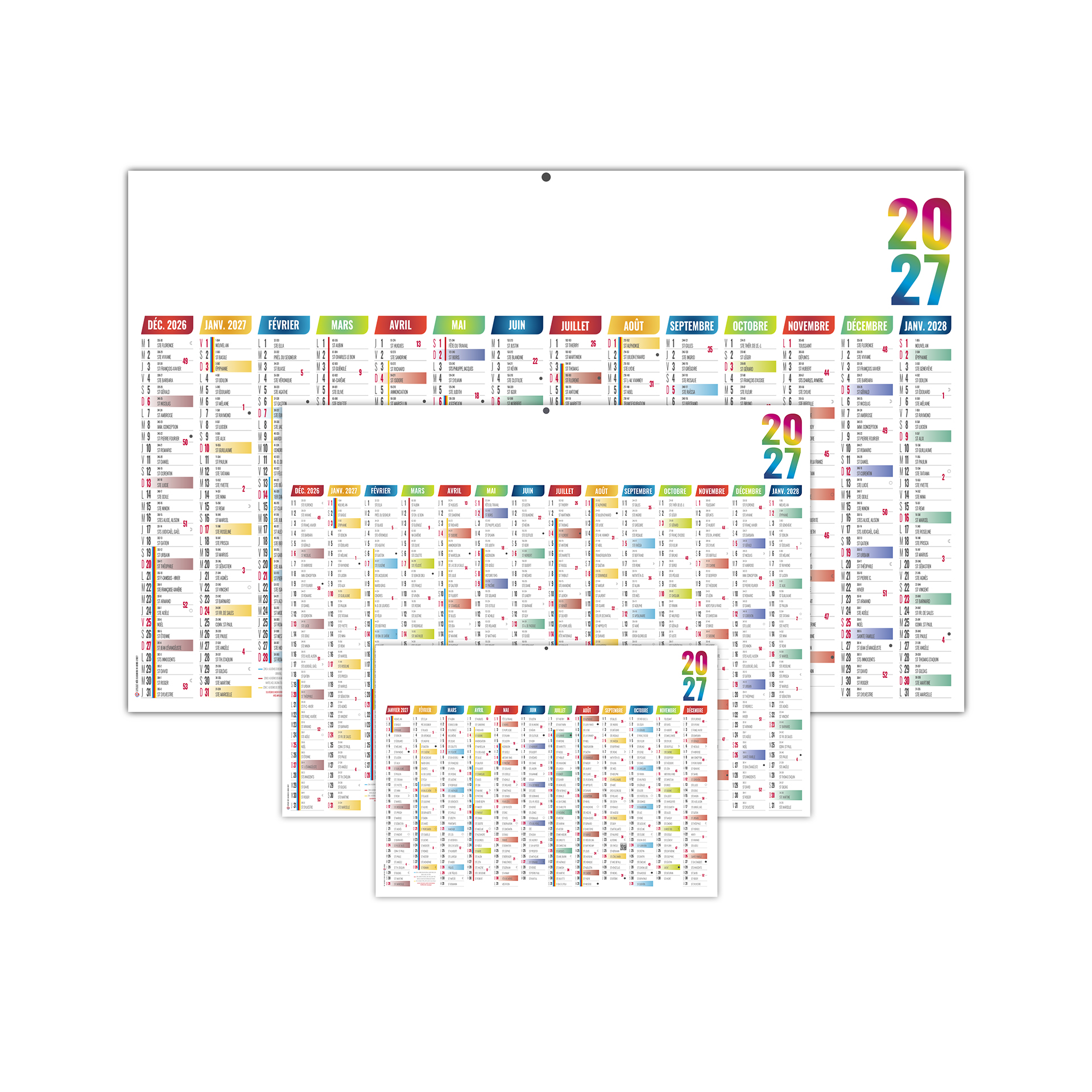 Casimir 2027 – Calendrier avec logo - vue 1