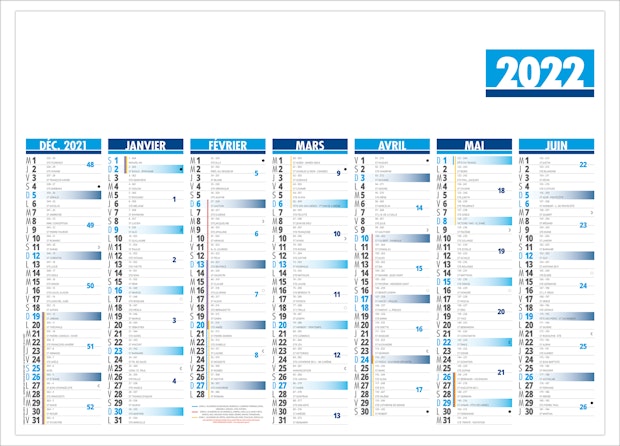 Solde 2022 Calendrier - Calendrier Juin