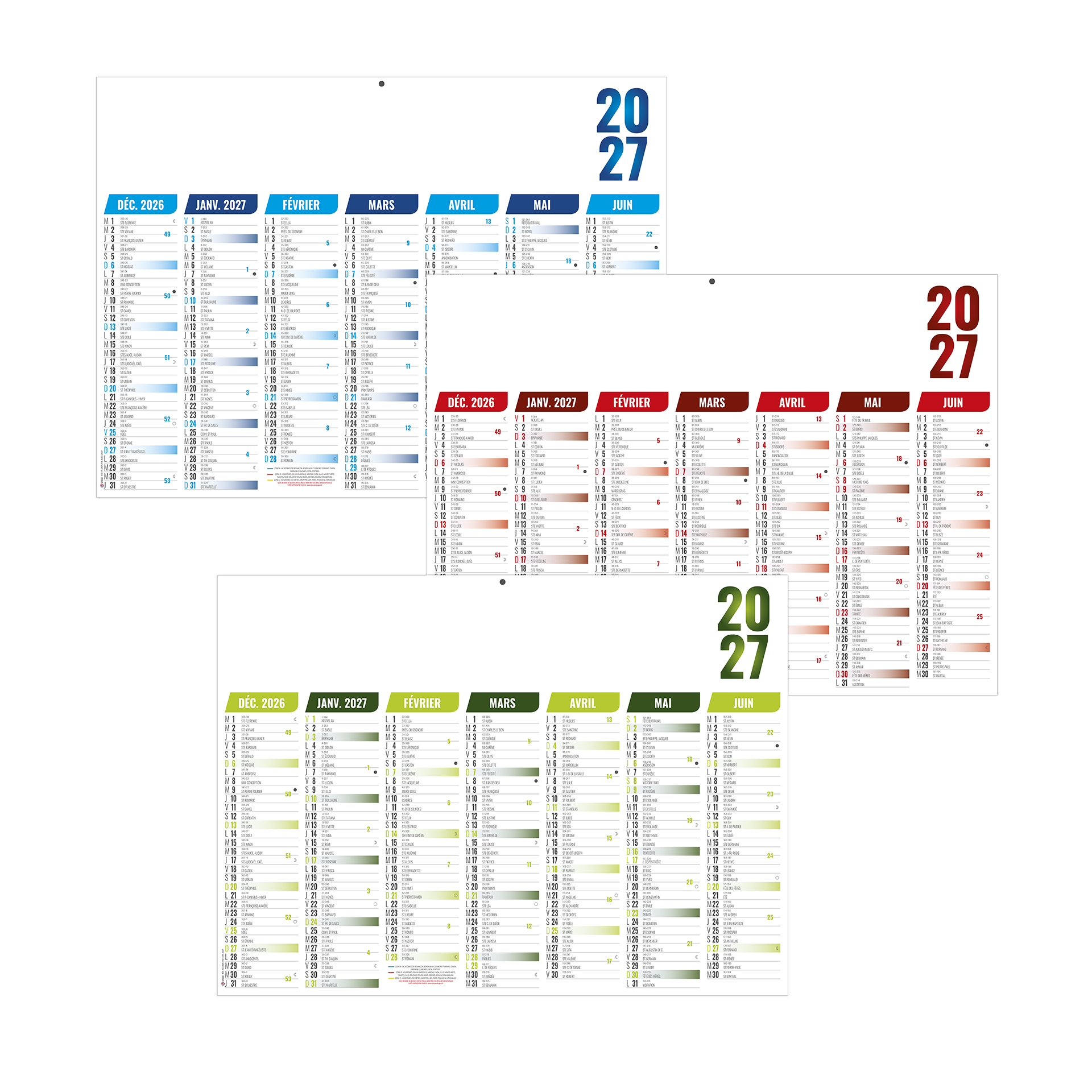 Florentin 2027 – Calendrier avec logo
