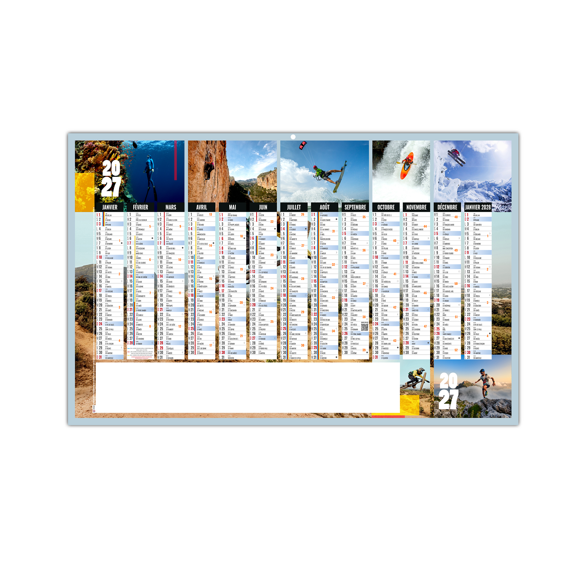 Intense 2027 — calendrier 2027 personnalisé Grenoble