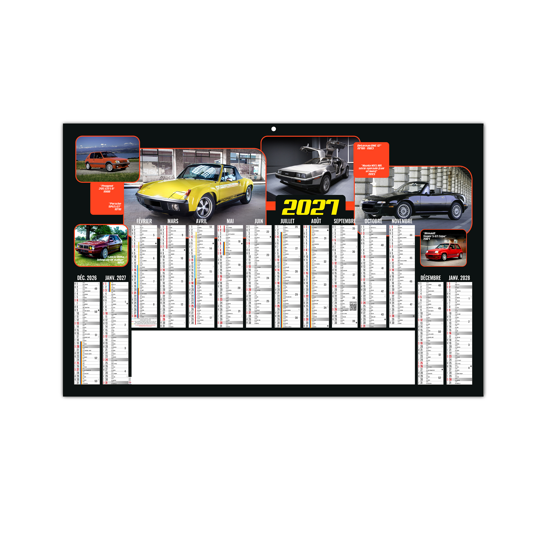 Jacky 2027 – Calendrier avec logo - vue 2