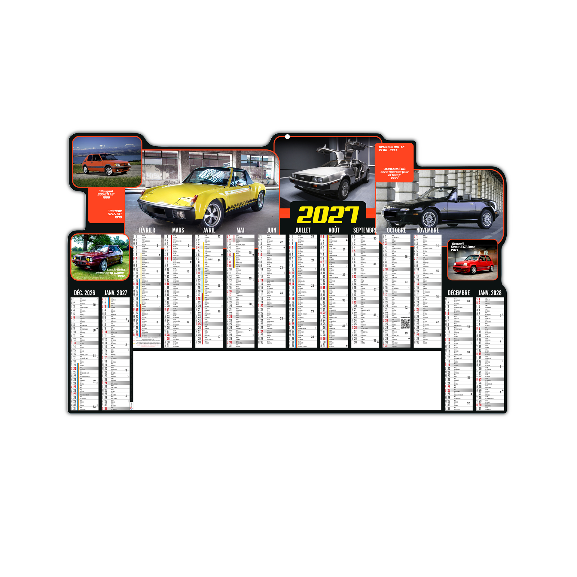 Jacky 2027 – Calendrier avec logo - vue 1