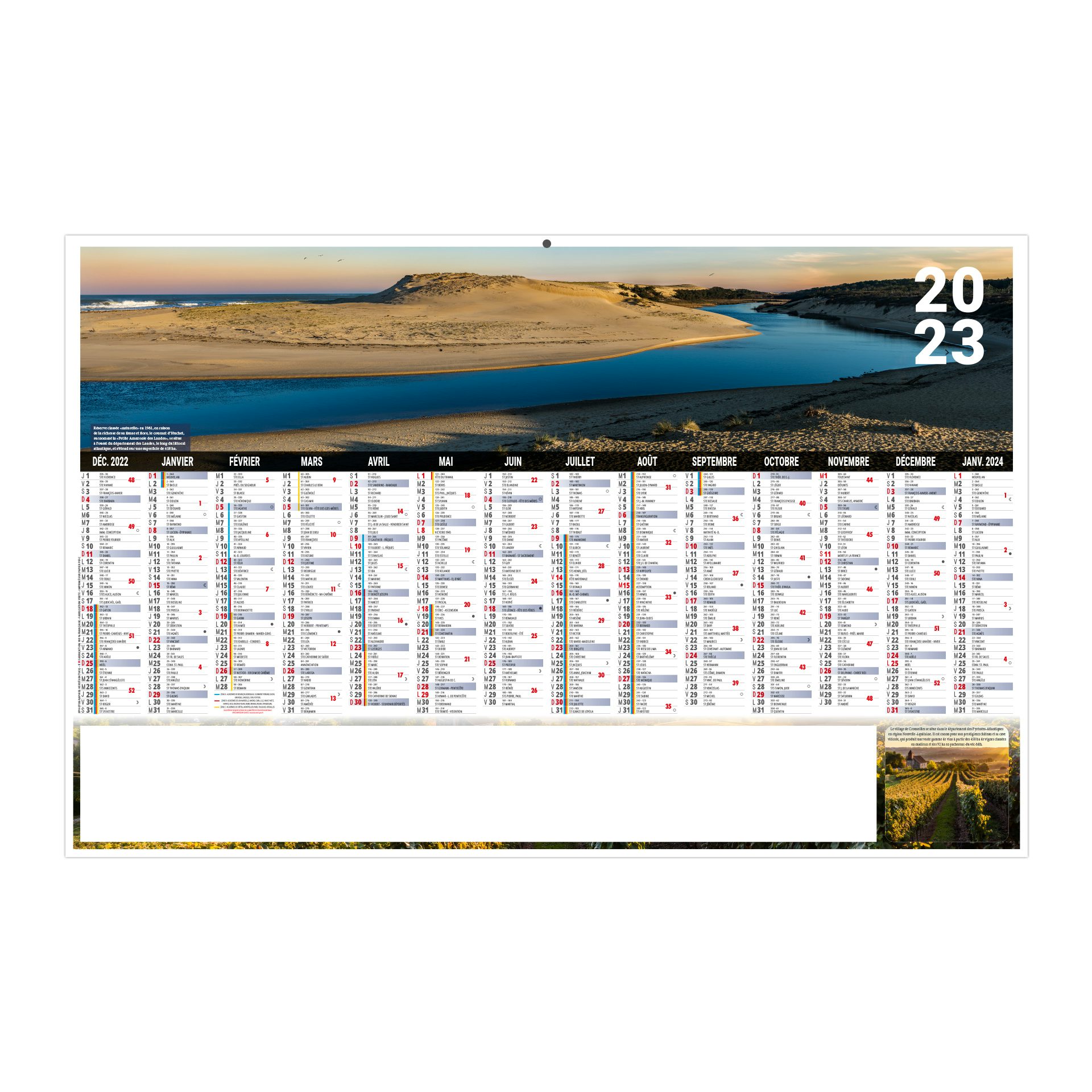 Calendrier Basque 2023 Sans Titre