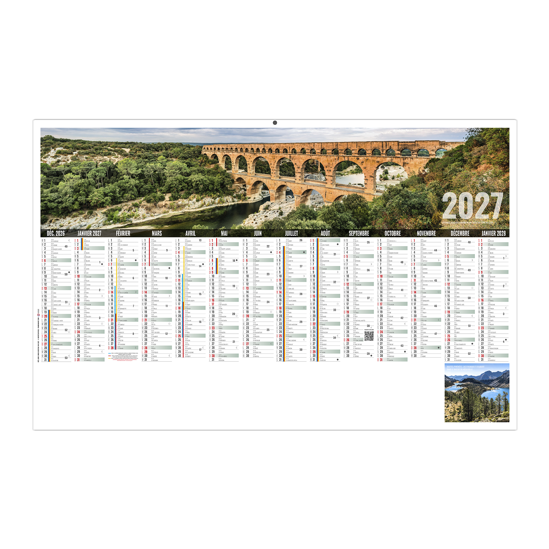 Libre choix occitan 2027 – Calendrier avec logo - vue 1