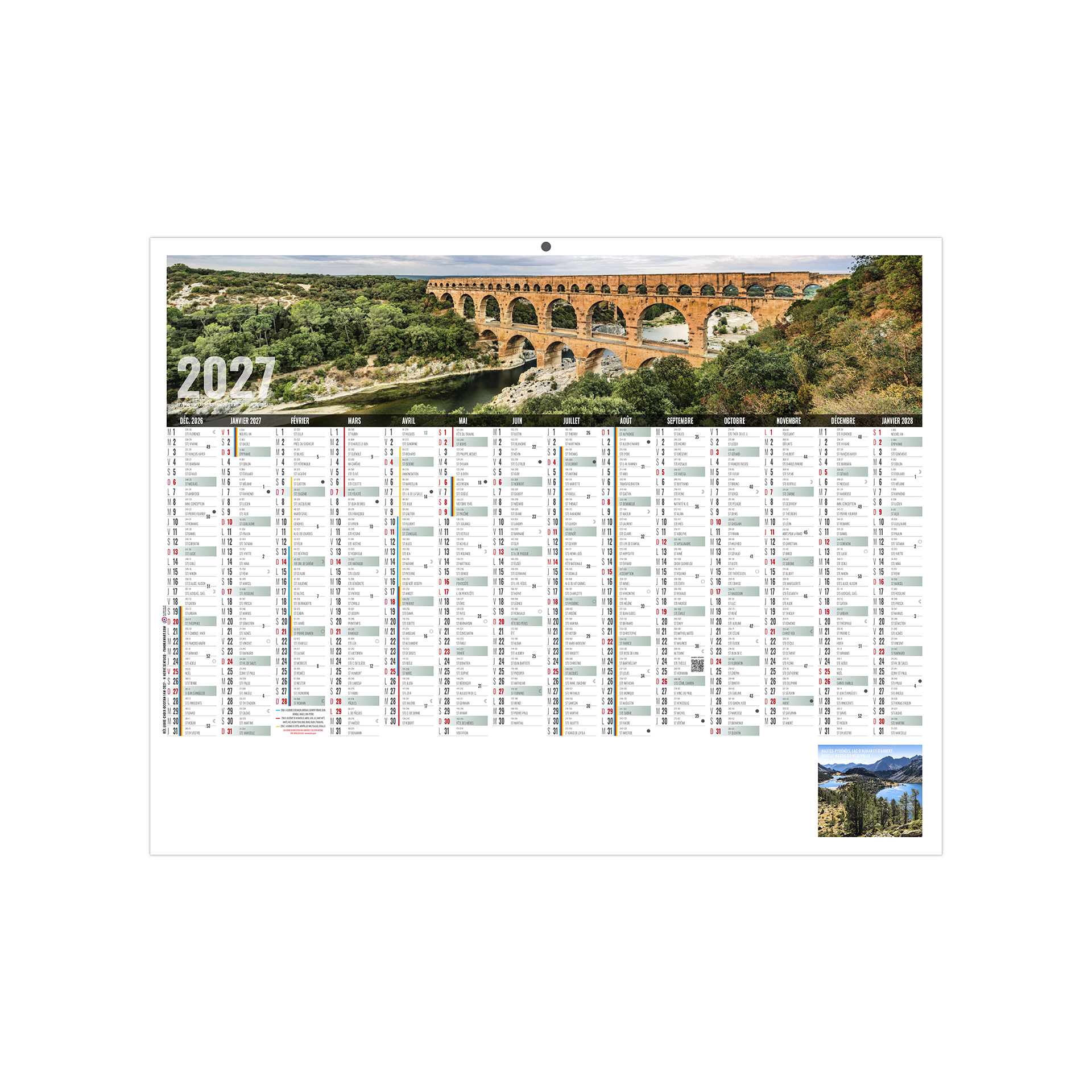 Libre choix occitan 2027 – Calendrier avec logo - vue 2