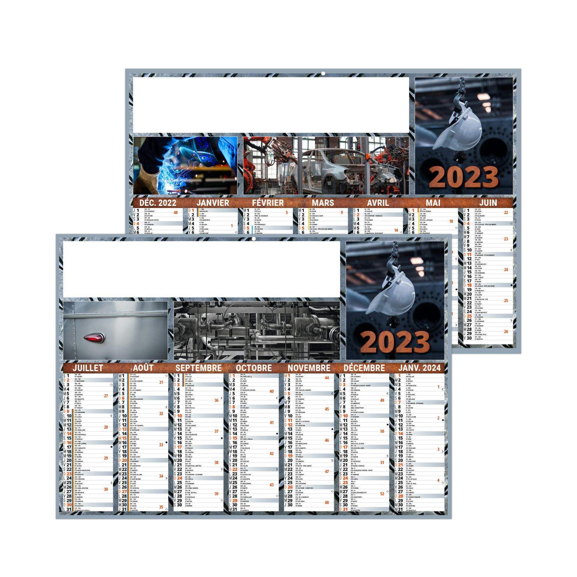 Calendrier Tontons Flingueurs 2023 Sans Titre