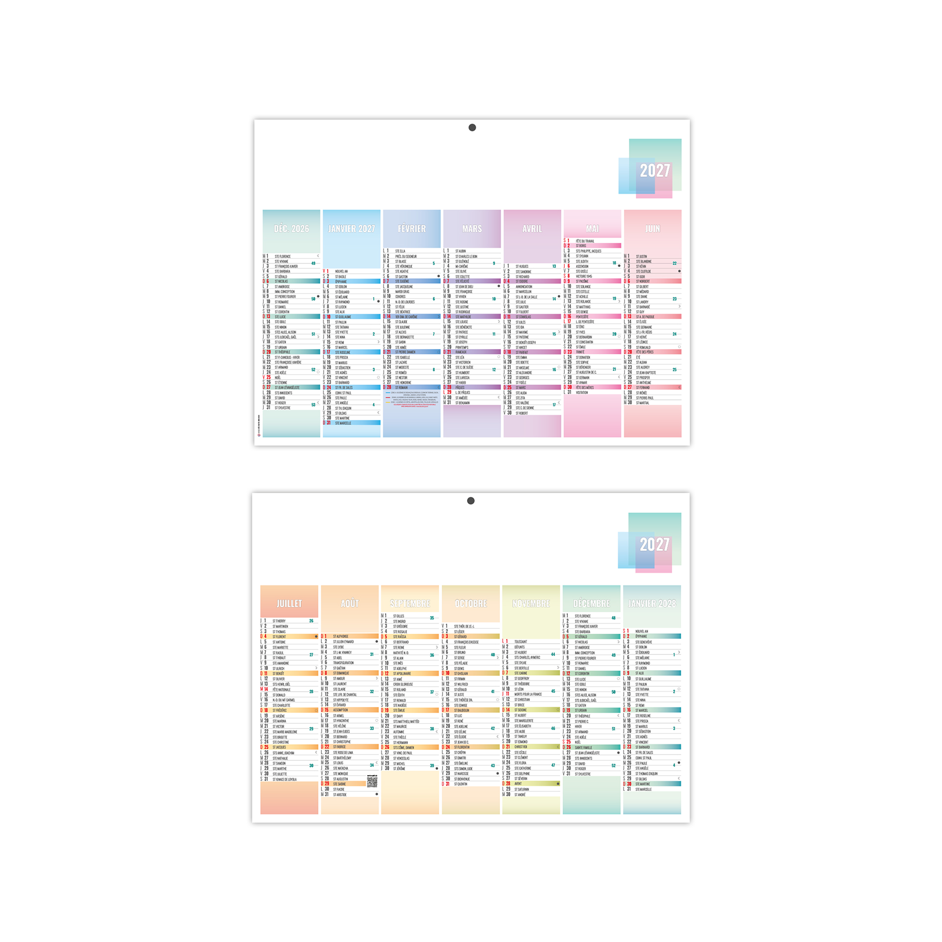 Pastel 2027 – Article de coloriage personnalisé - vue 3