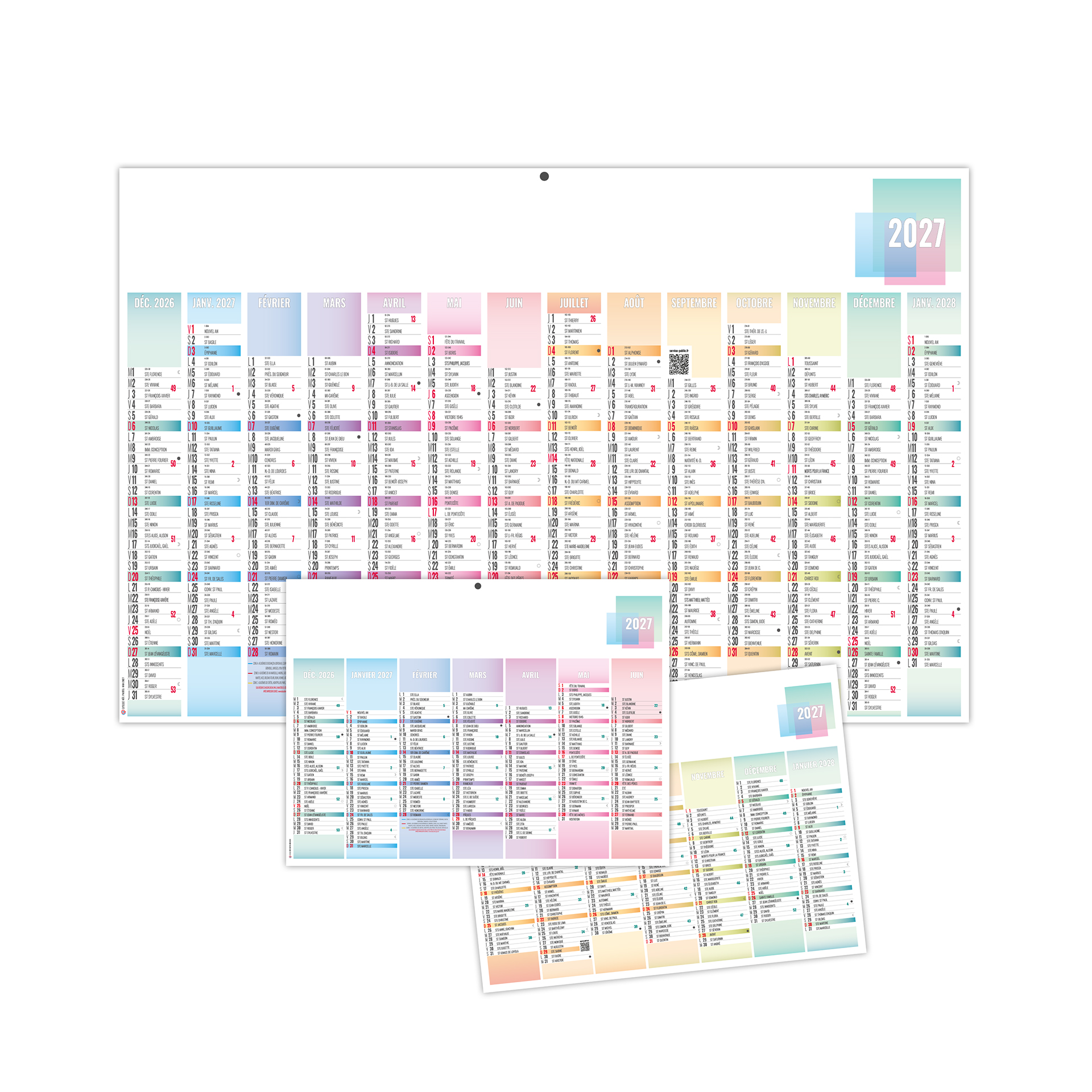 Pastel 2027 – Article de coloriage personnalisé - vue 1