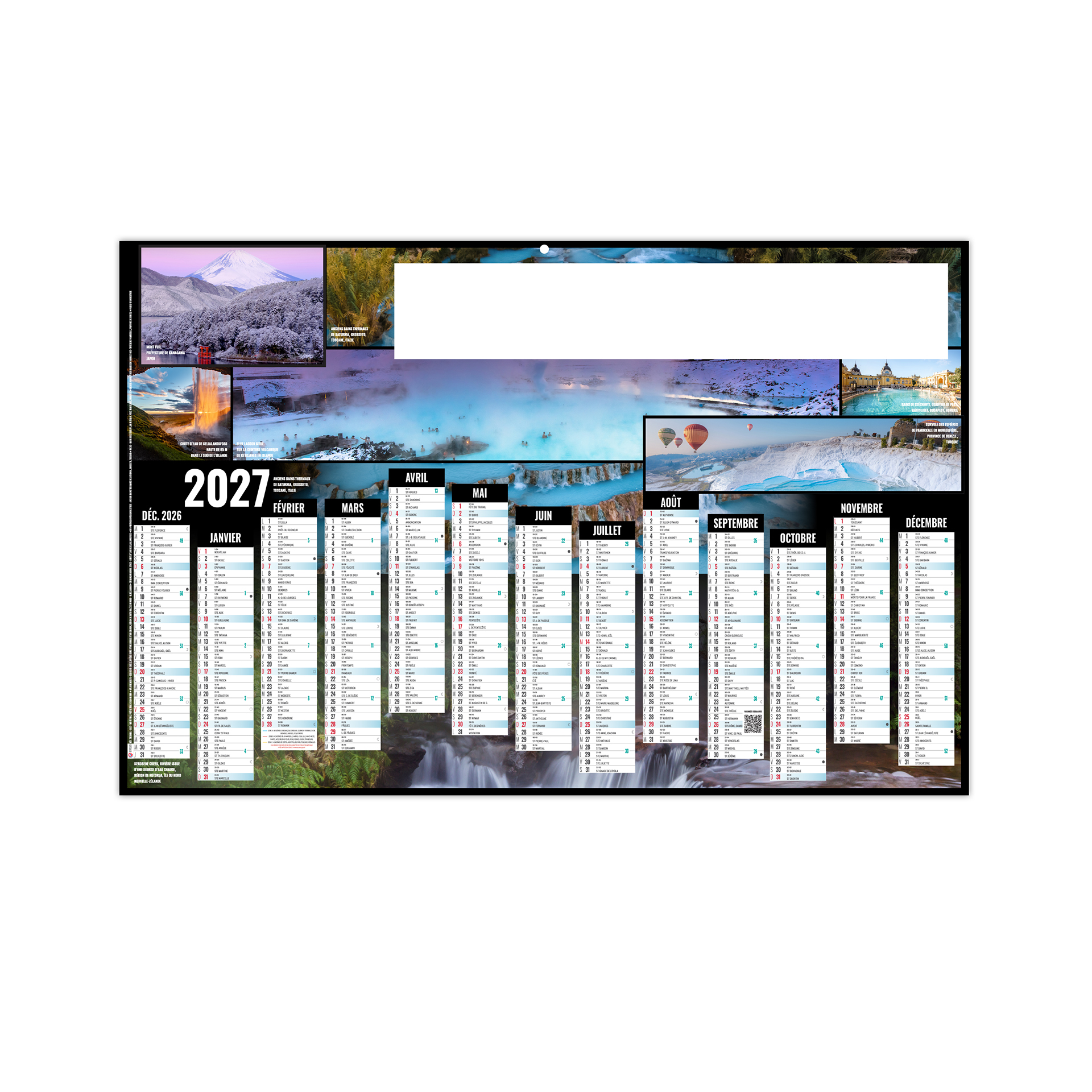 Thermal 2027 – Calendrier avec logo - vue 1