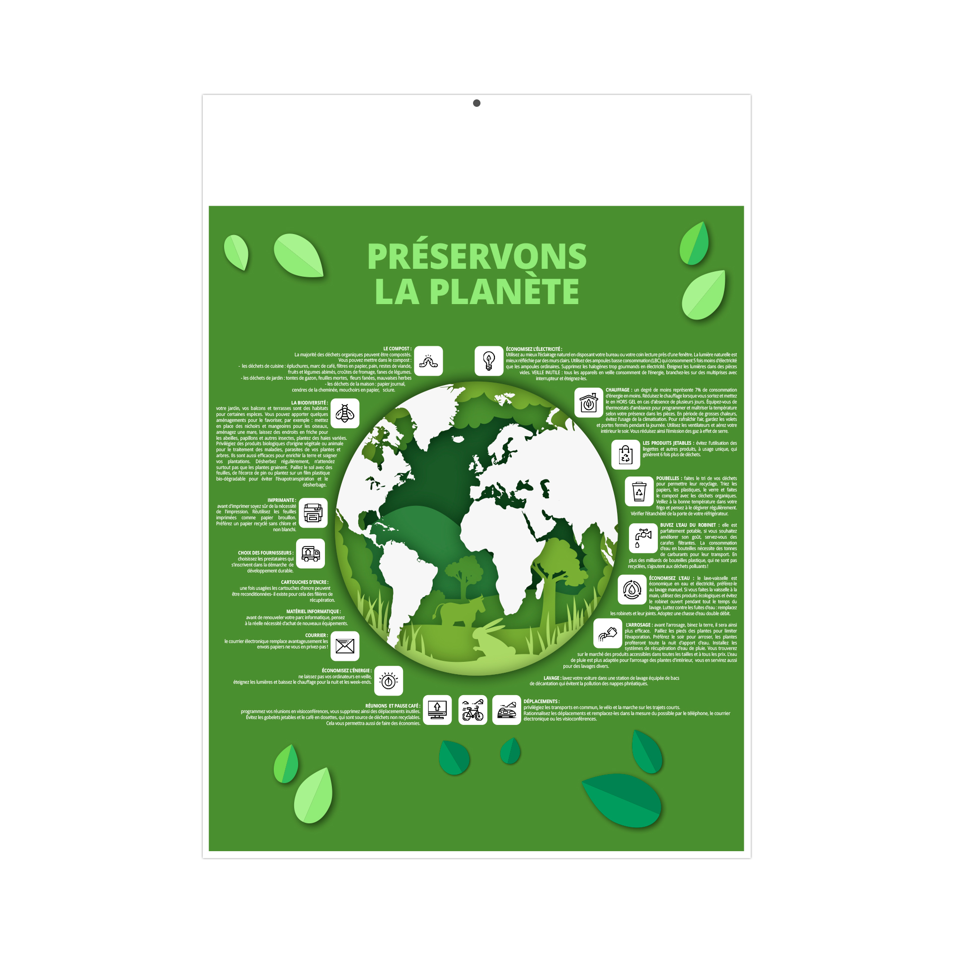Marianne pop 2027 – Calendrier avec logo - vue 4