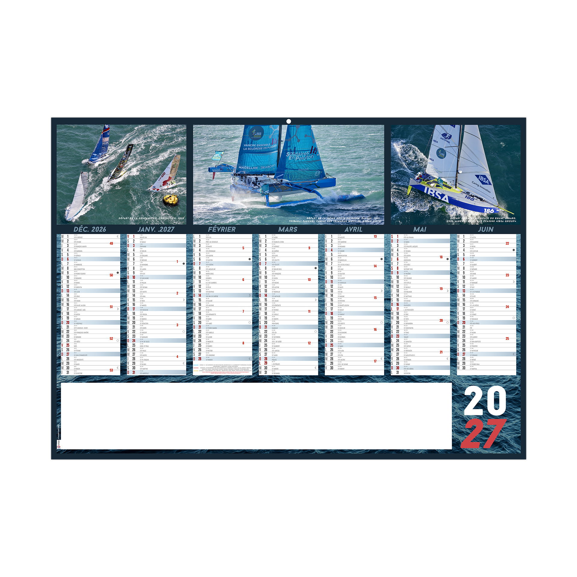 Voile 2027 – Banderole publicitaire personnalisée - vue 2