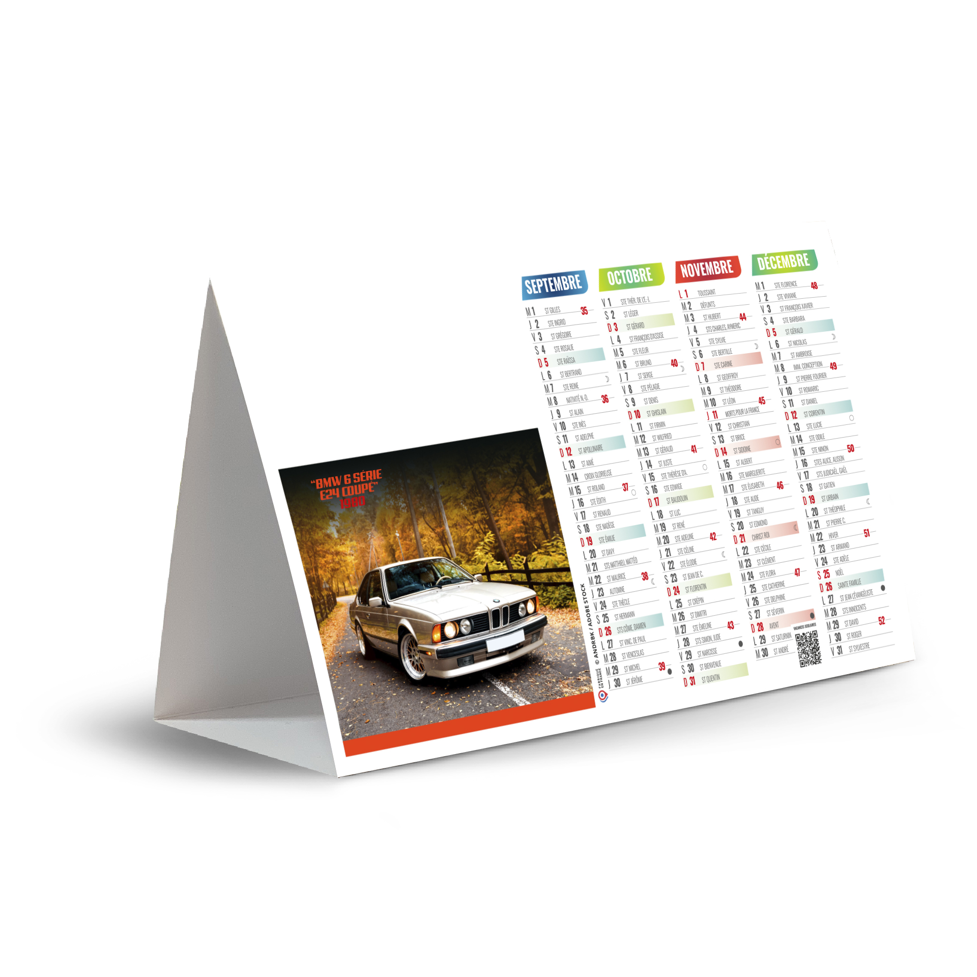 Classics 2027 – Calendrier avec logo - vue 3
