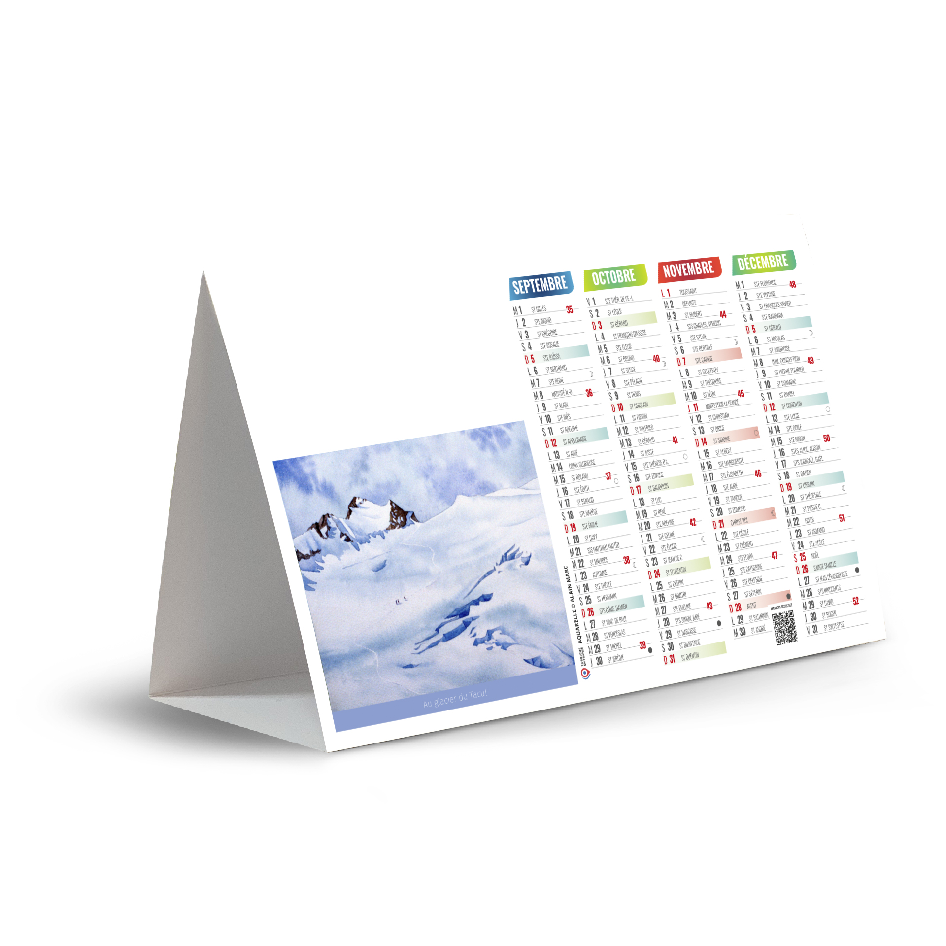 Croquis 2027 – Calendrier avec logo - vue 3