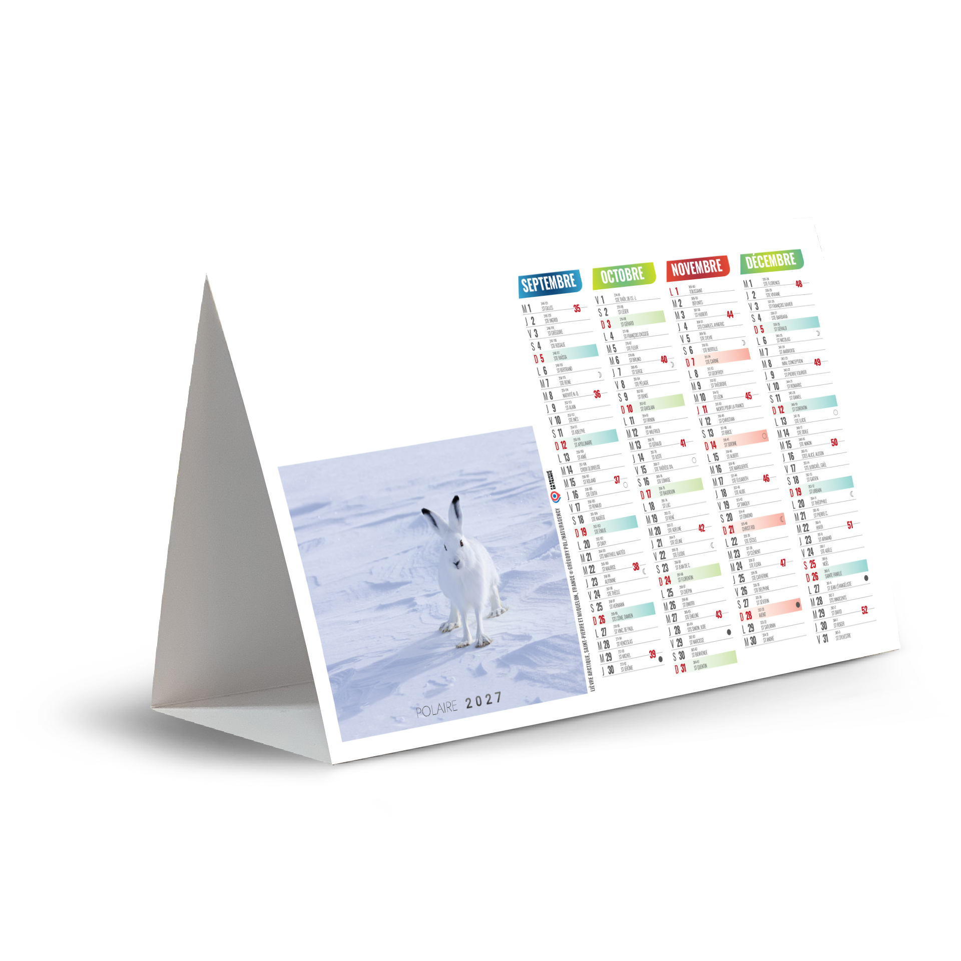 Iceberg 2027 – Calendrier avec logo
