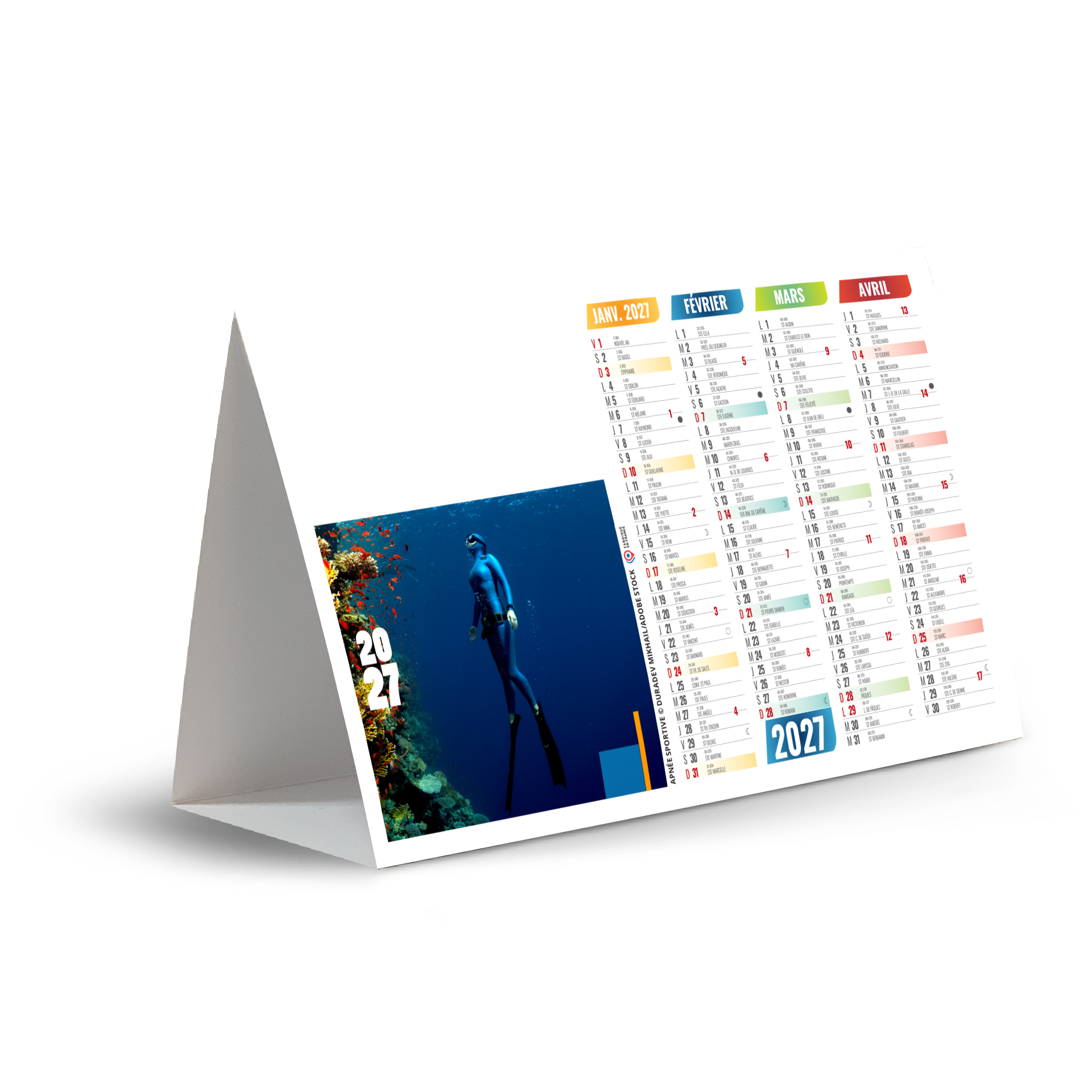Limites 2027 – Calendrier avec logo