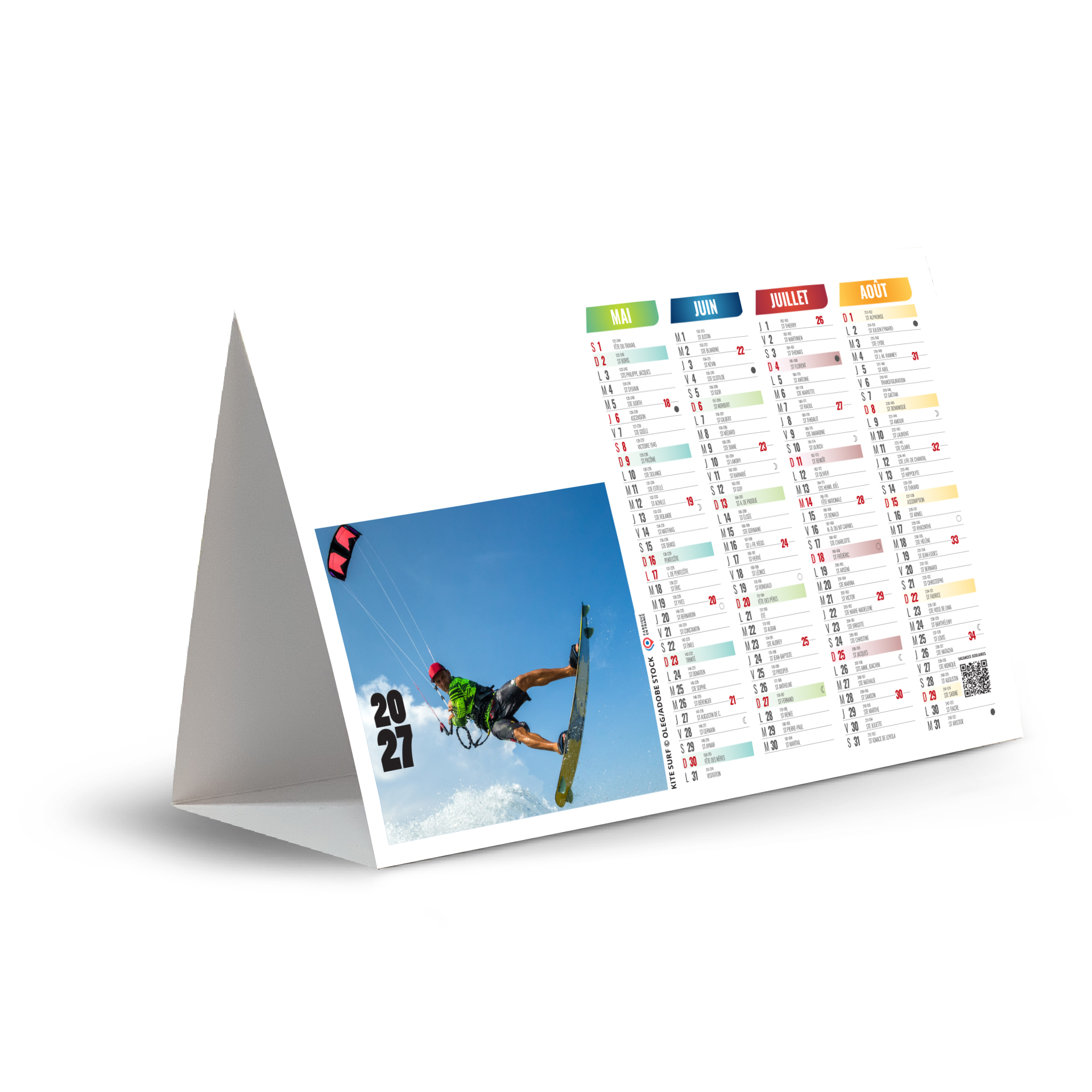 Limites 2027 – Calendrier avec logo - vue 3