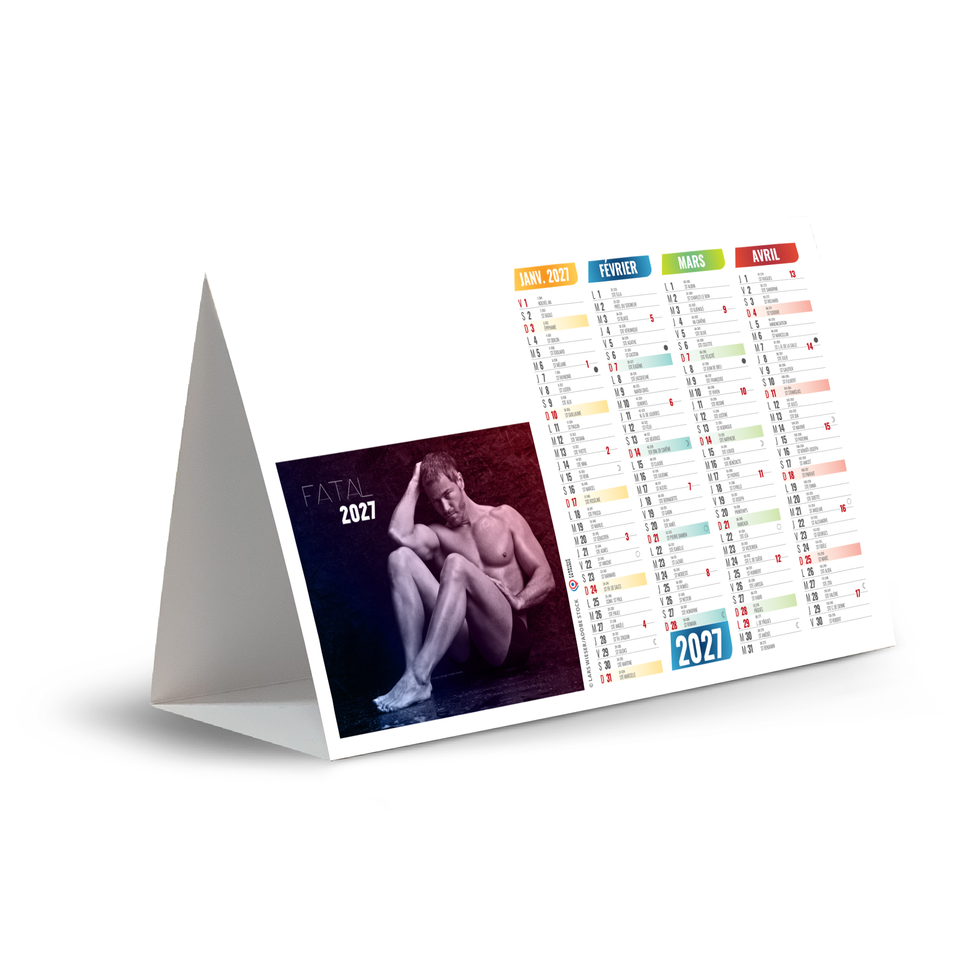 Mecs 2027 – Calendrier avec logo - vue 2