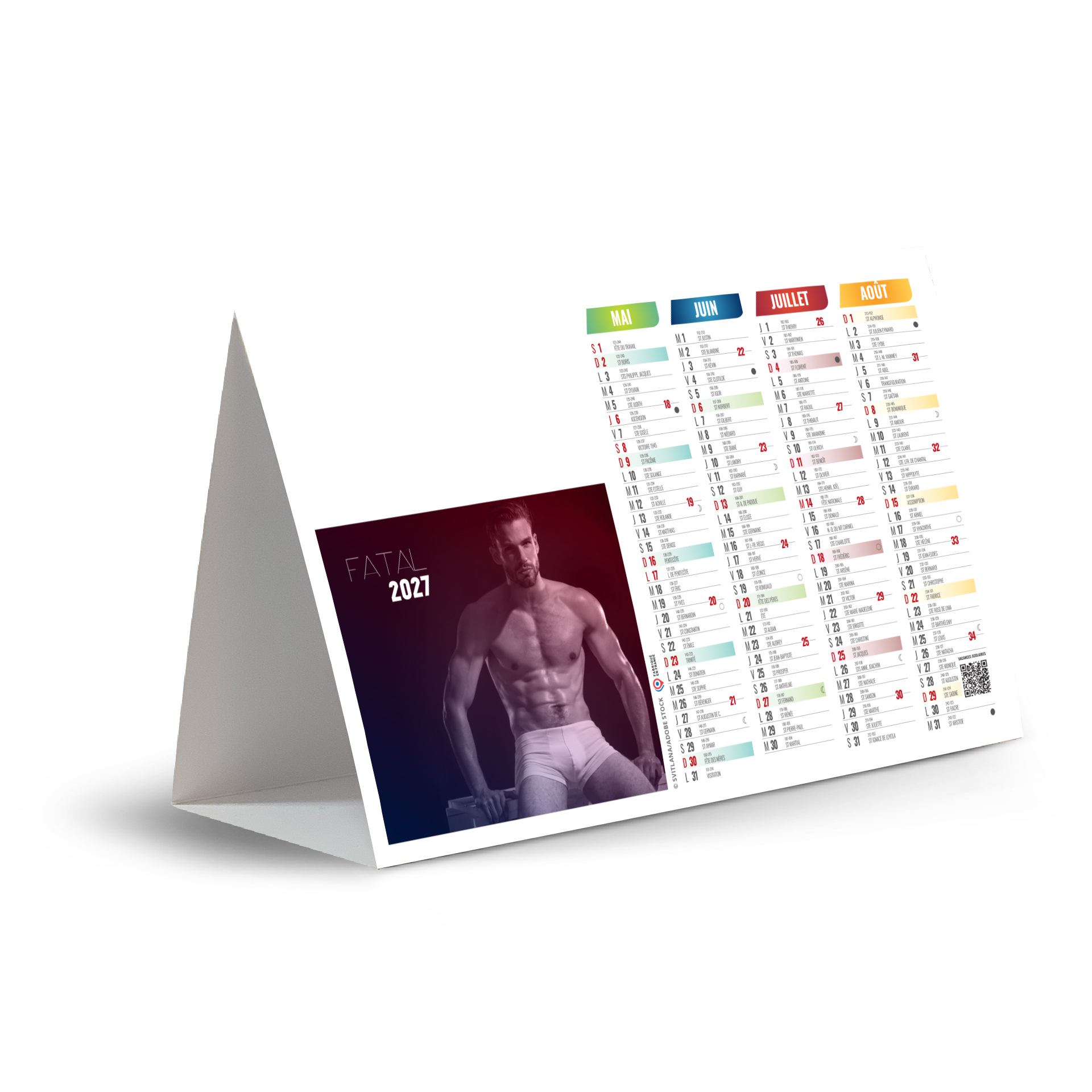 Mecs 2027 – Calendrier avec logo - vue 3