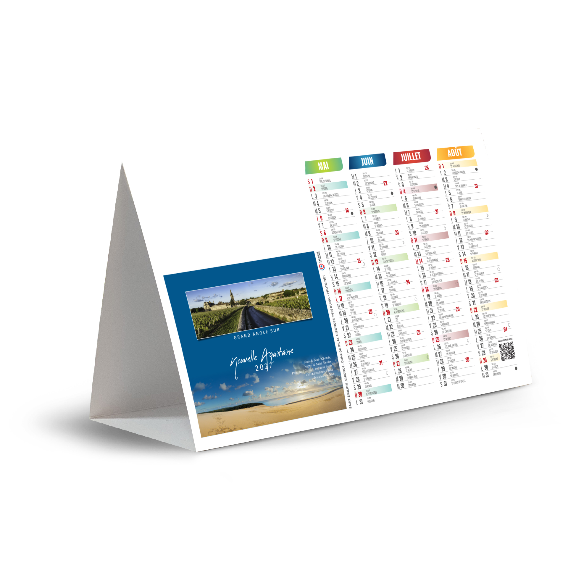 Points de vue 2027 – Calendrier avec logo - vue 3