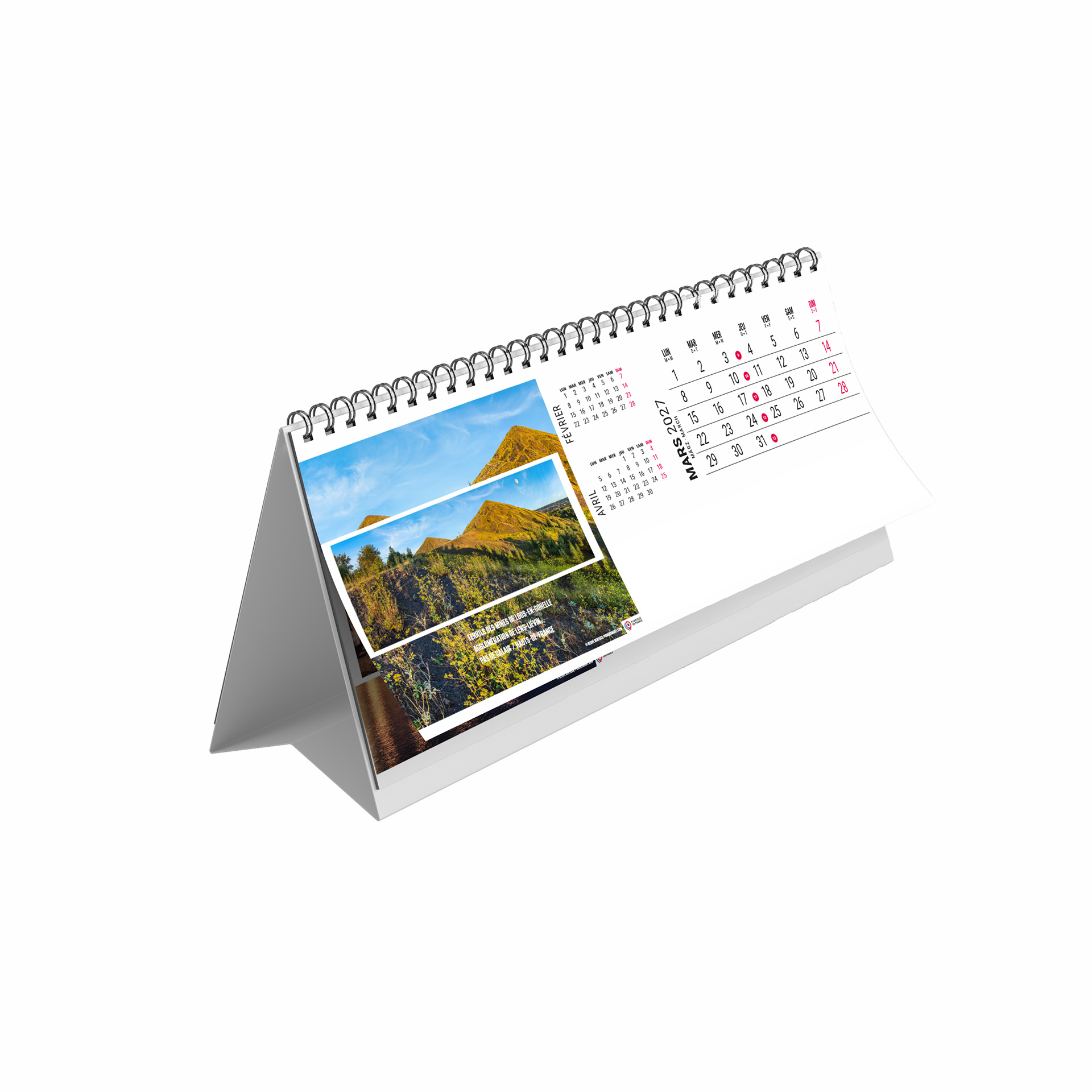 Ample 2027 – Calendrier avec logo - vue 4
