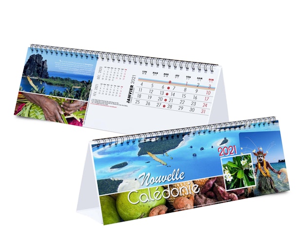 Calendrier Chevalet De Bureau Photos De La Nouvelle Caledonie