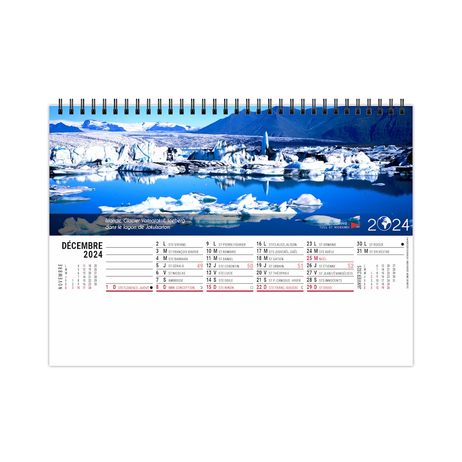 TUTO ASSEMBLAGE CALENDRIER CHEVALET 2024 