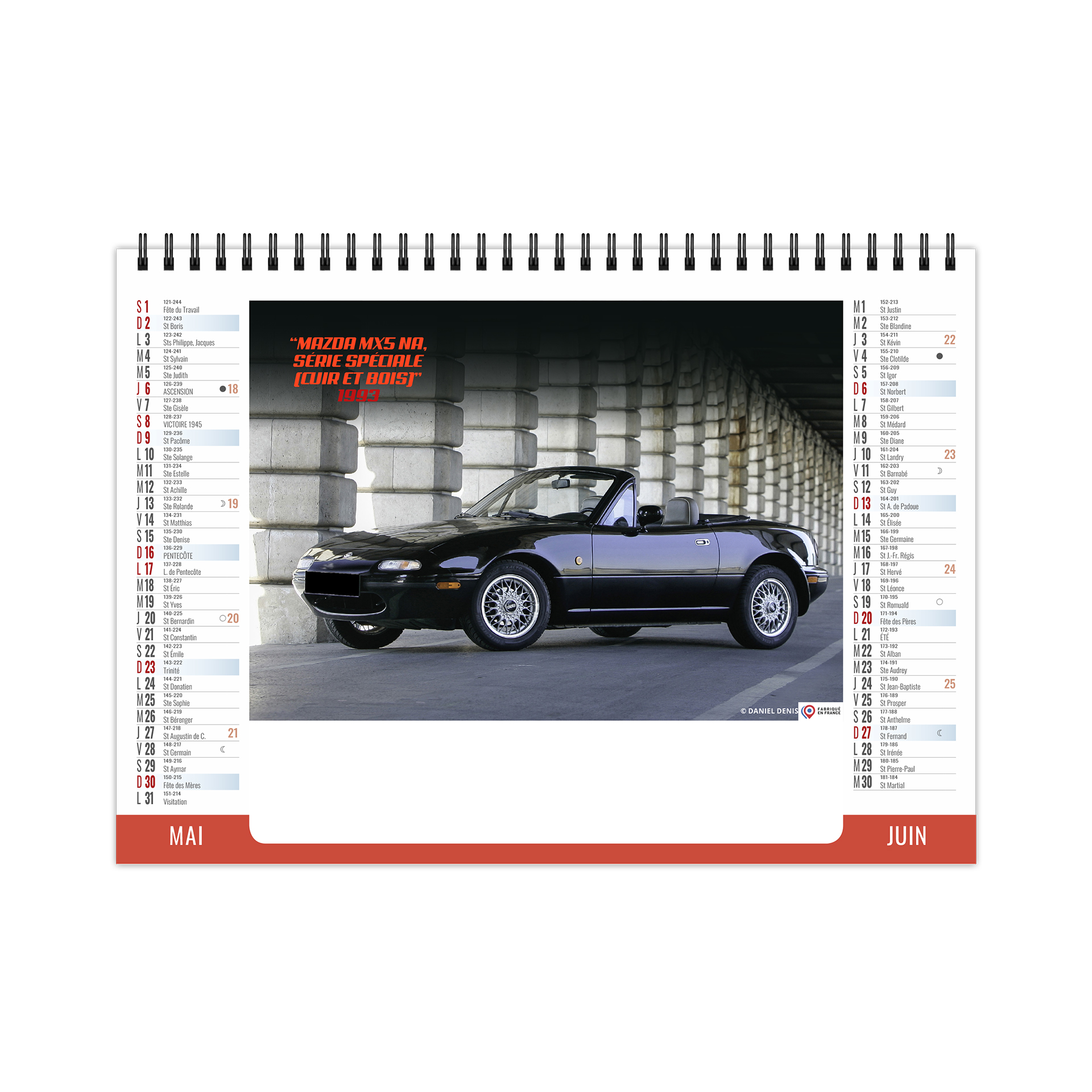 Vitesse 2027 – Calendrier avec logo - vue 4