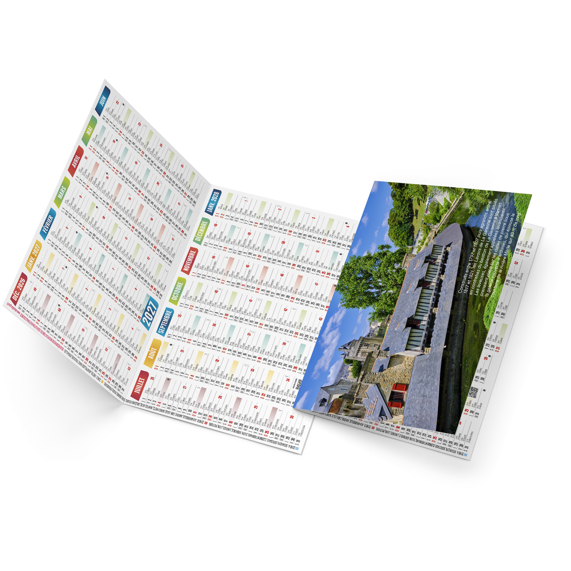 Ange 2027 – Calendrier avec logo - vue 4