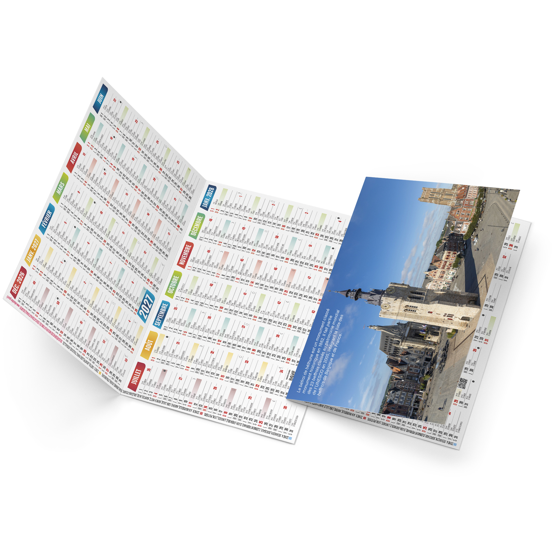 Ange 2027 — calendrier 2027 personnalisé Aurillac