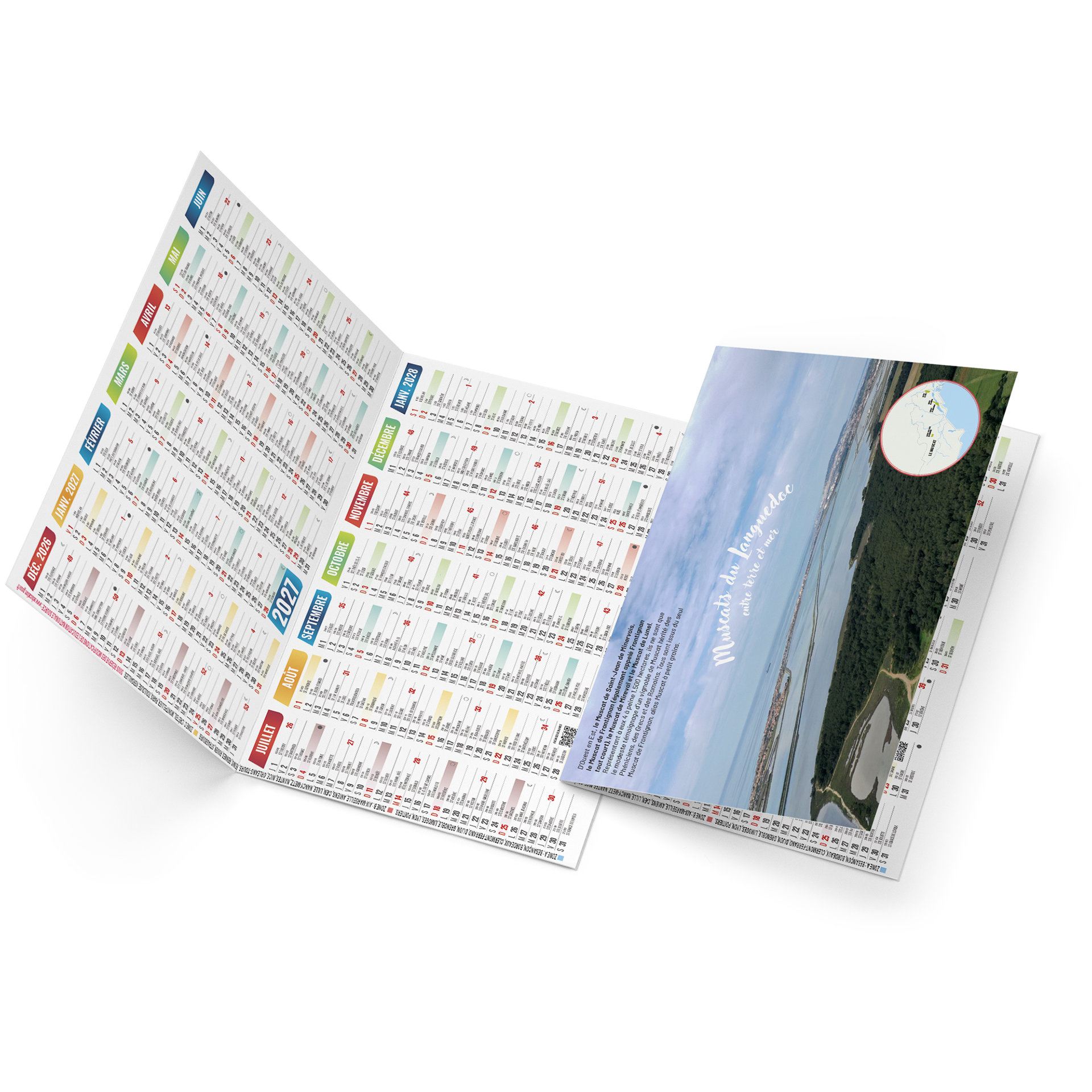 Arthur 2027 – Calendrier avec logo - vue 2
