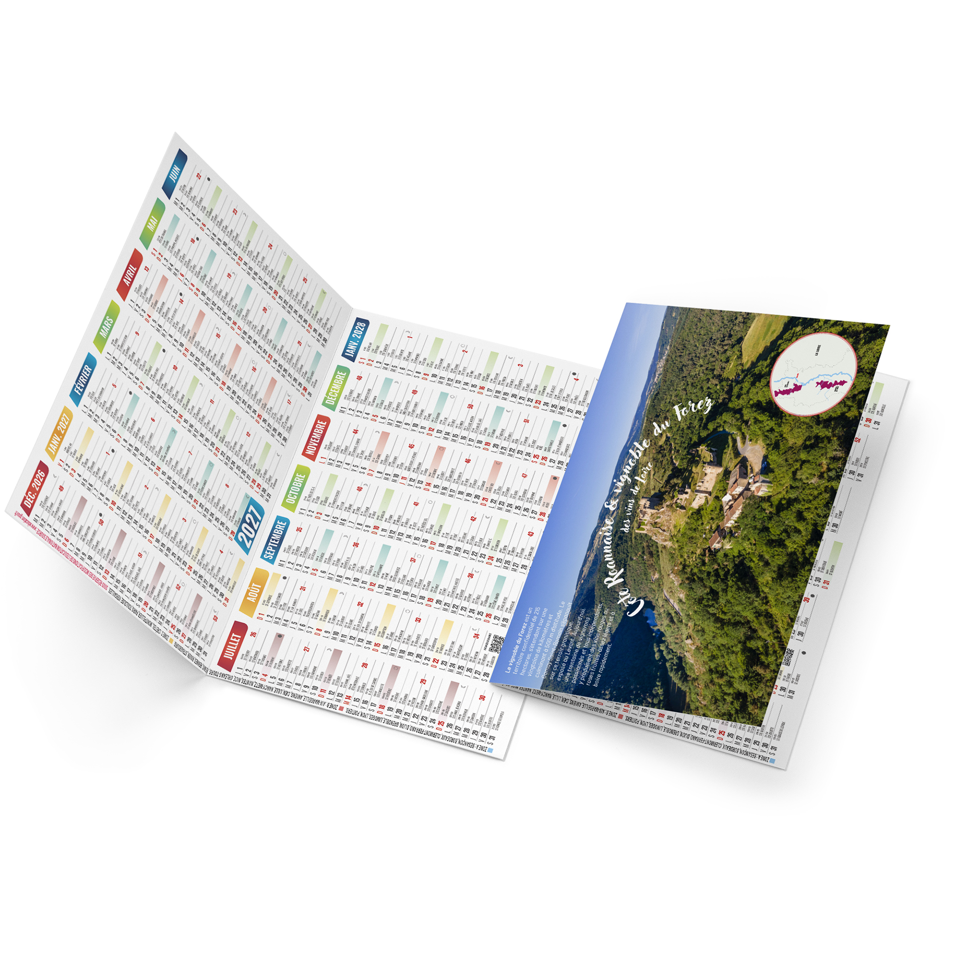 Arthur 2027 – Calendrier avec logo - vue 3