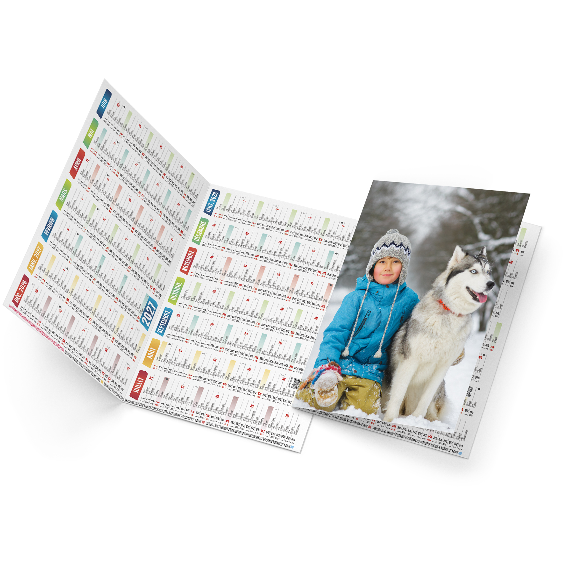Chloé 2027 – Calendrier avec logo - vue 2