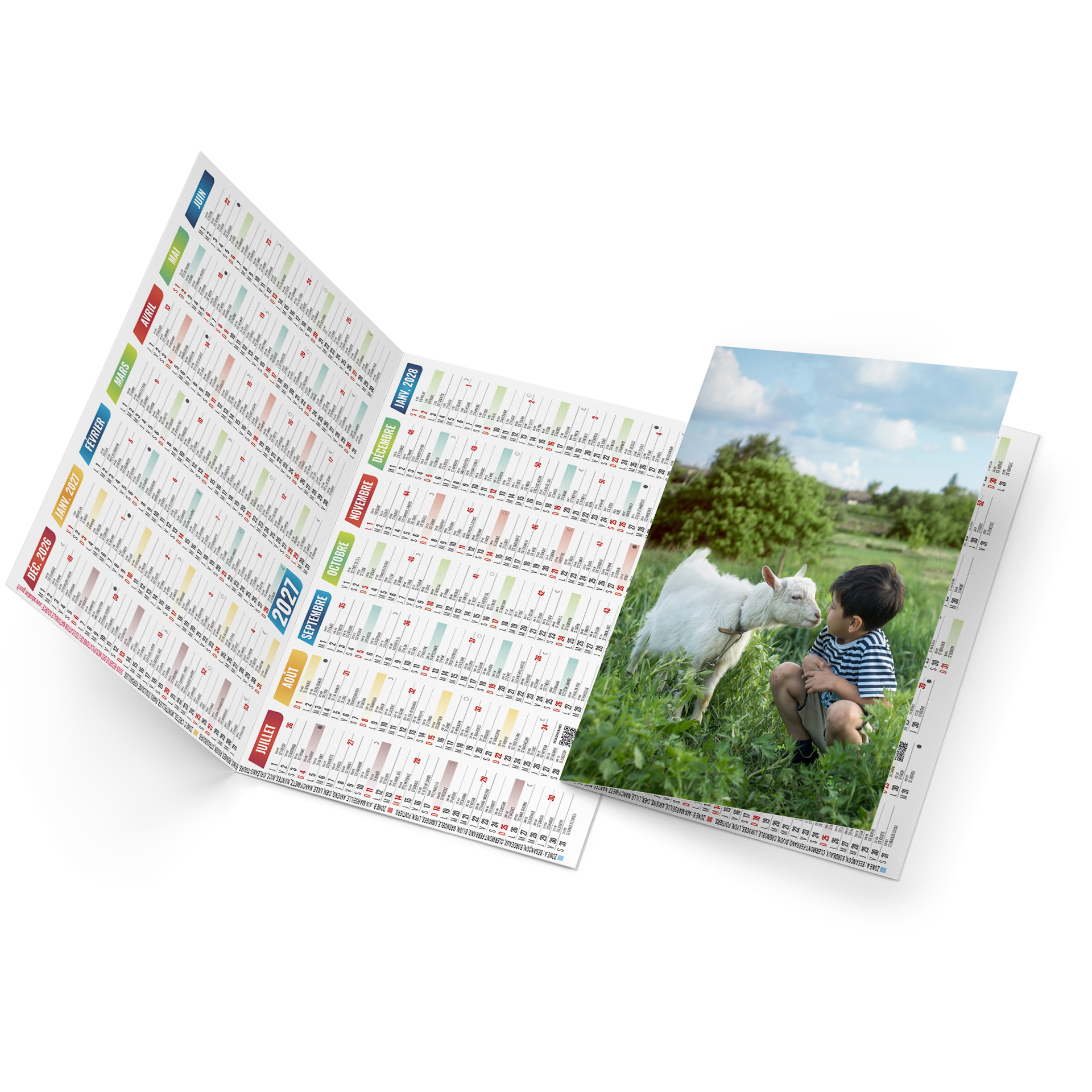 Chloé 2027 – Calendrier avec logo - vue 4