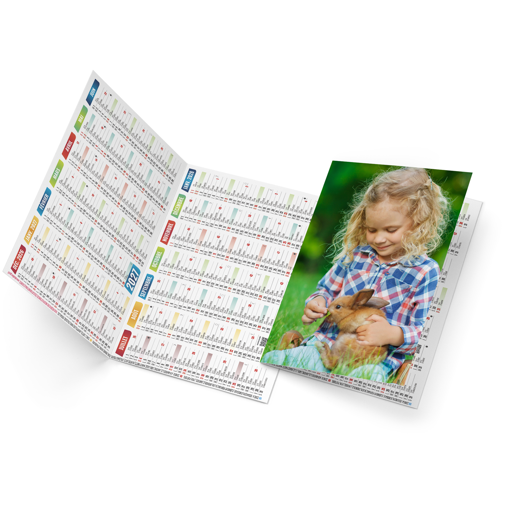 Chloé 2027 – Calendrier avec logo - vue 1