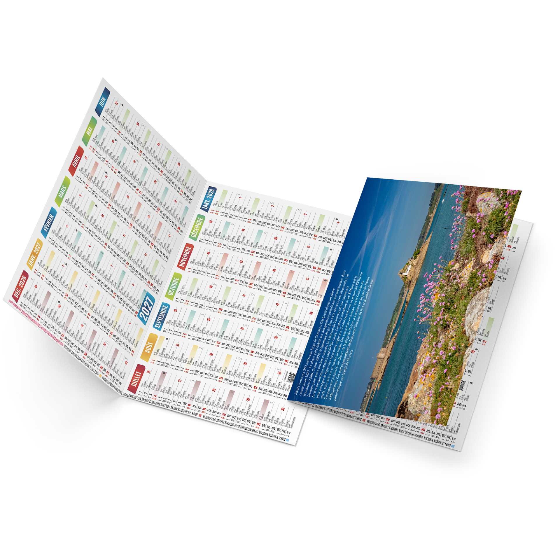 Dorian 2027 – Calendrier avec logo - vue 2