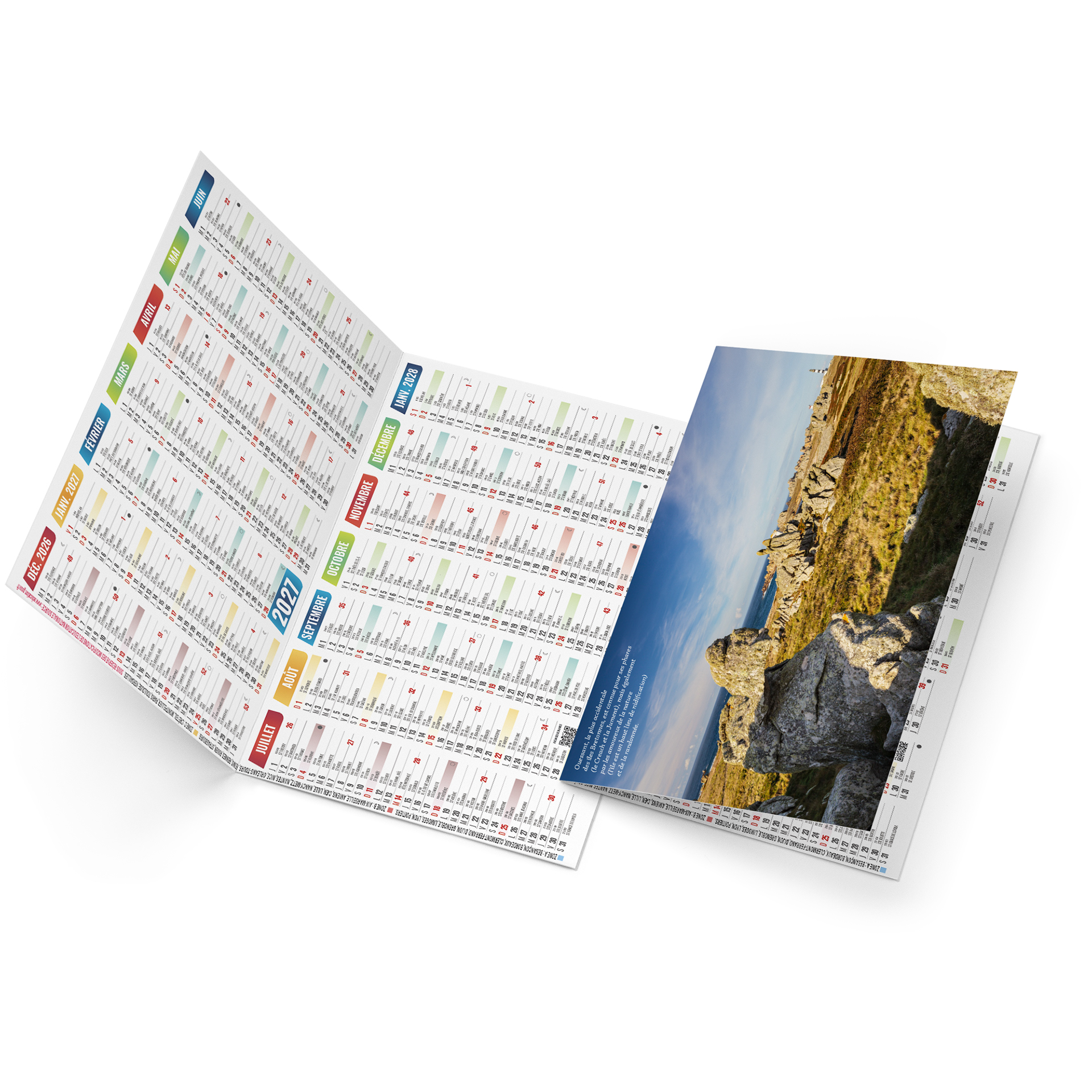 Dorian 2027 – Calendrier avec logo - vue 1