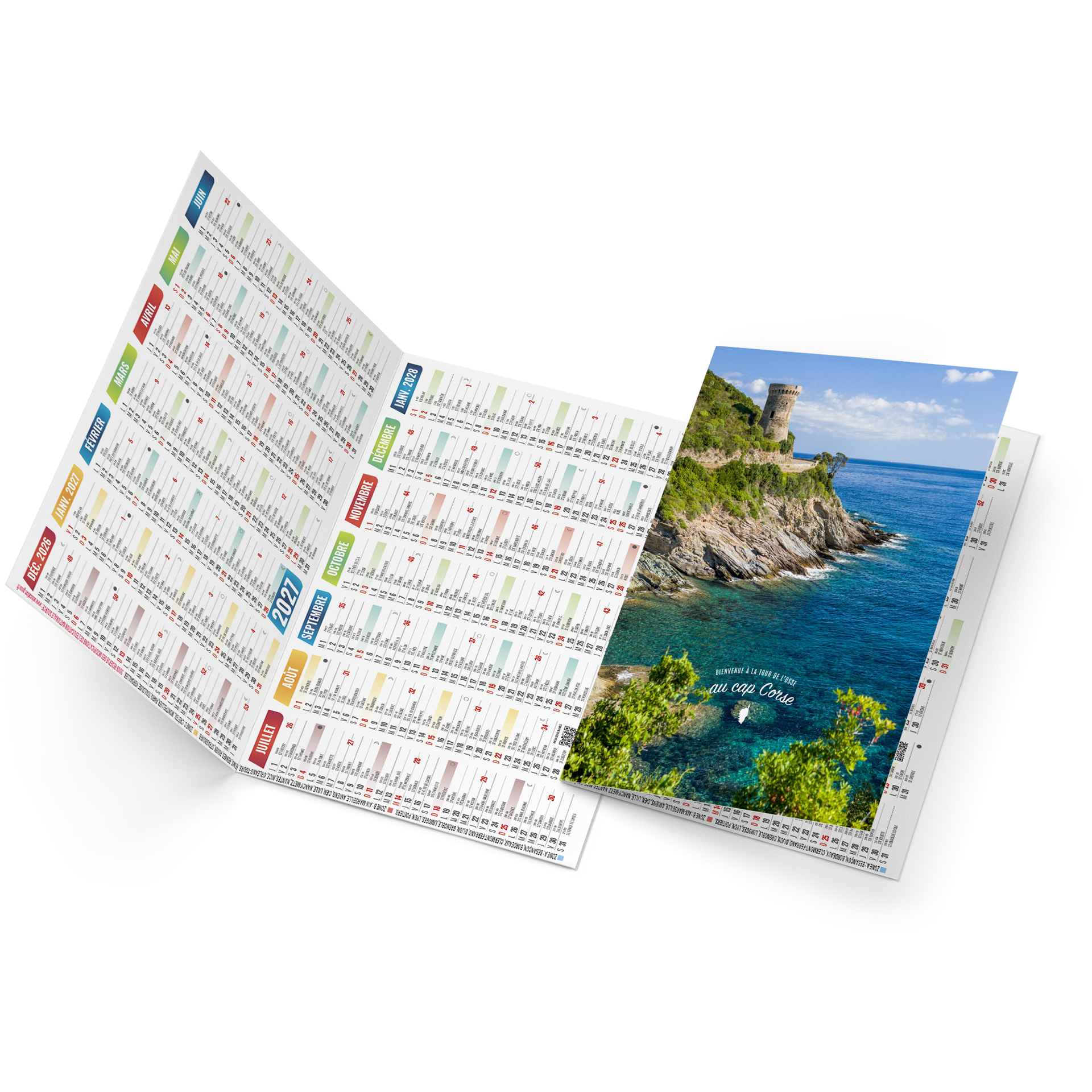 Ella 2027 – Calendrier avec logo - vue 1