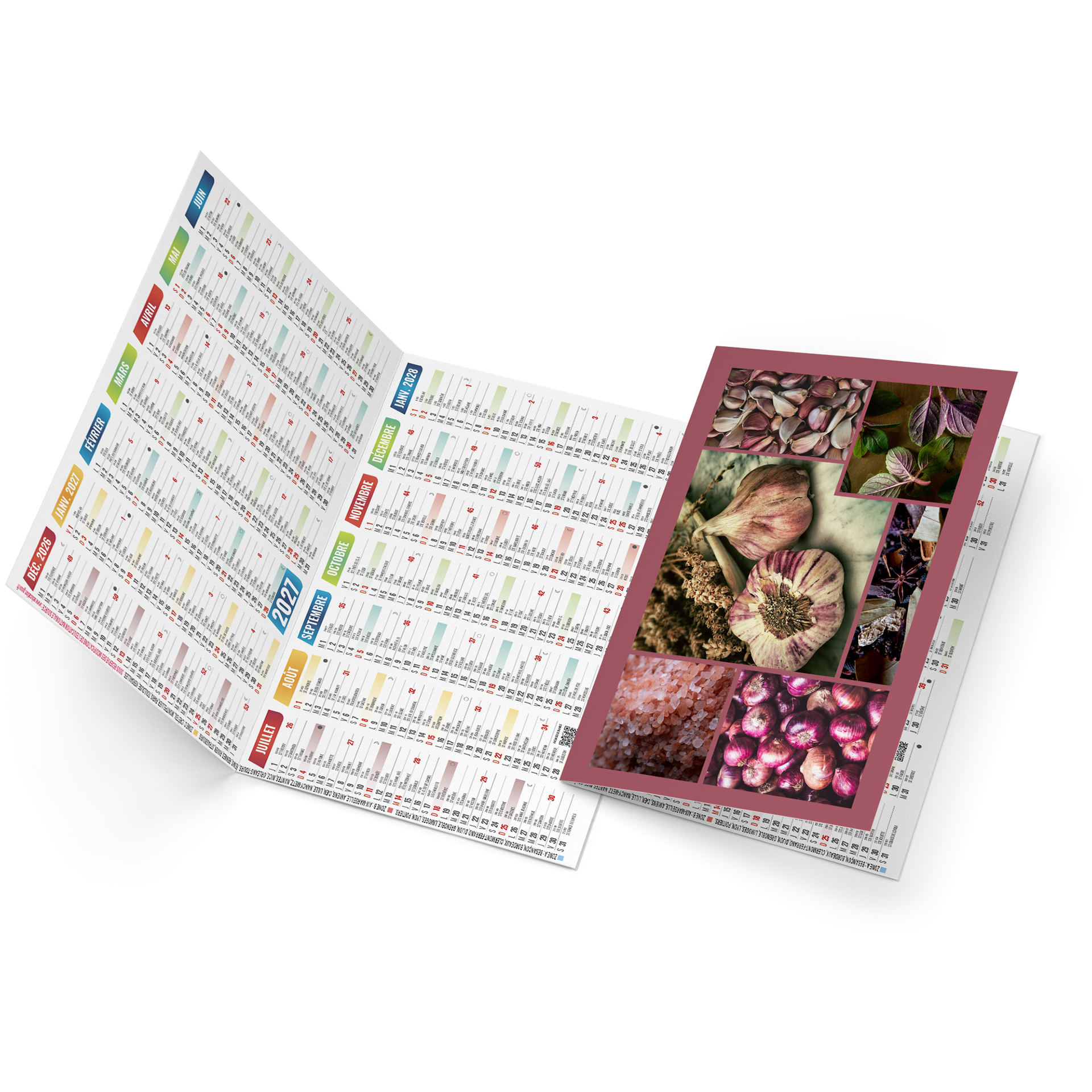 Emma 2027 – Calendrier avec logo - vue 2