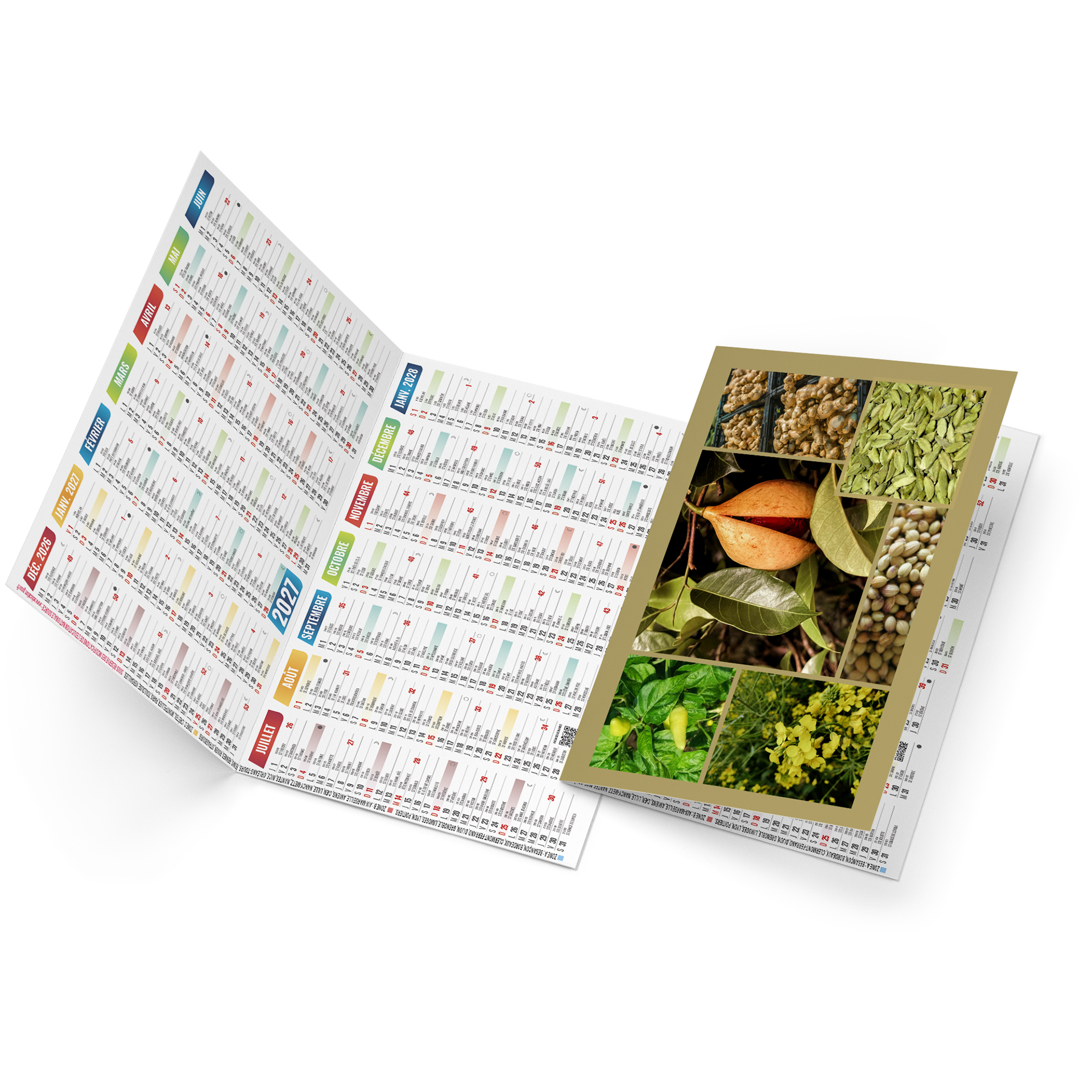 Emma 2027 – Calendrier avec logo - vue 3