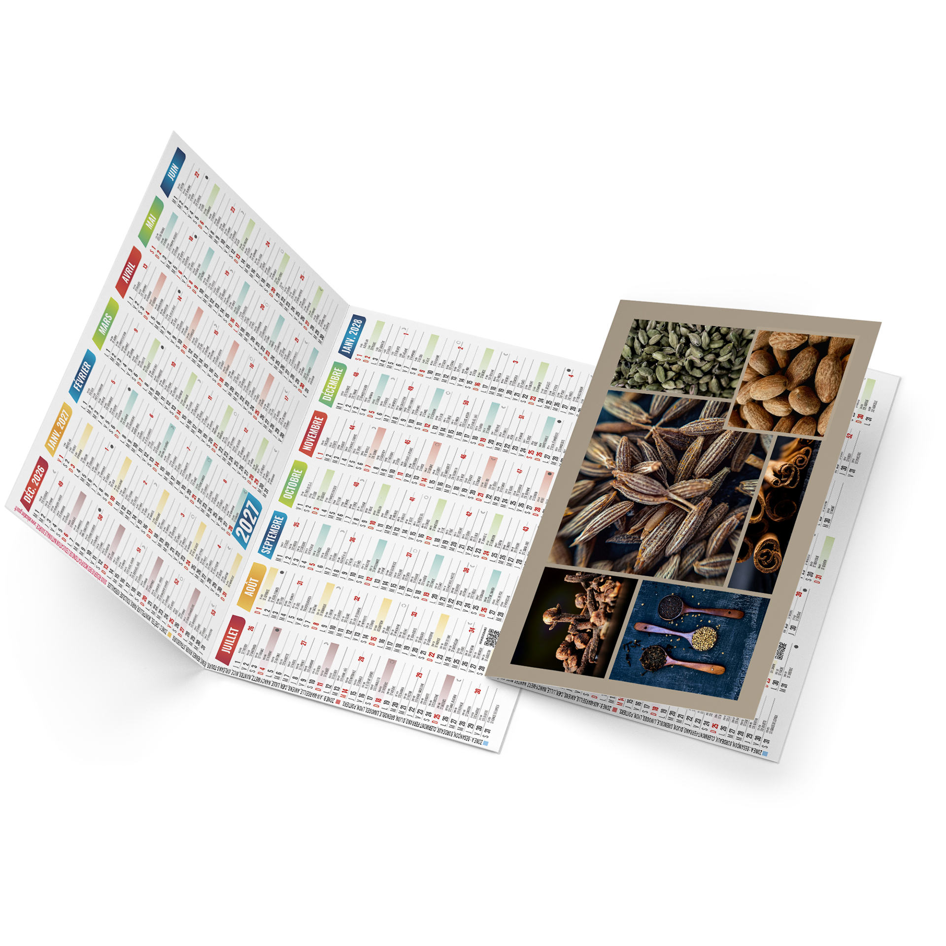 Emma 2027 – Calendrier avec logo - vue 1