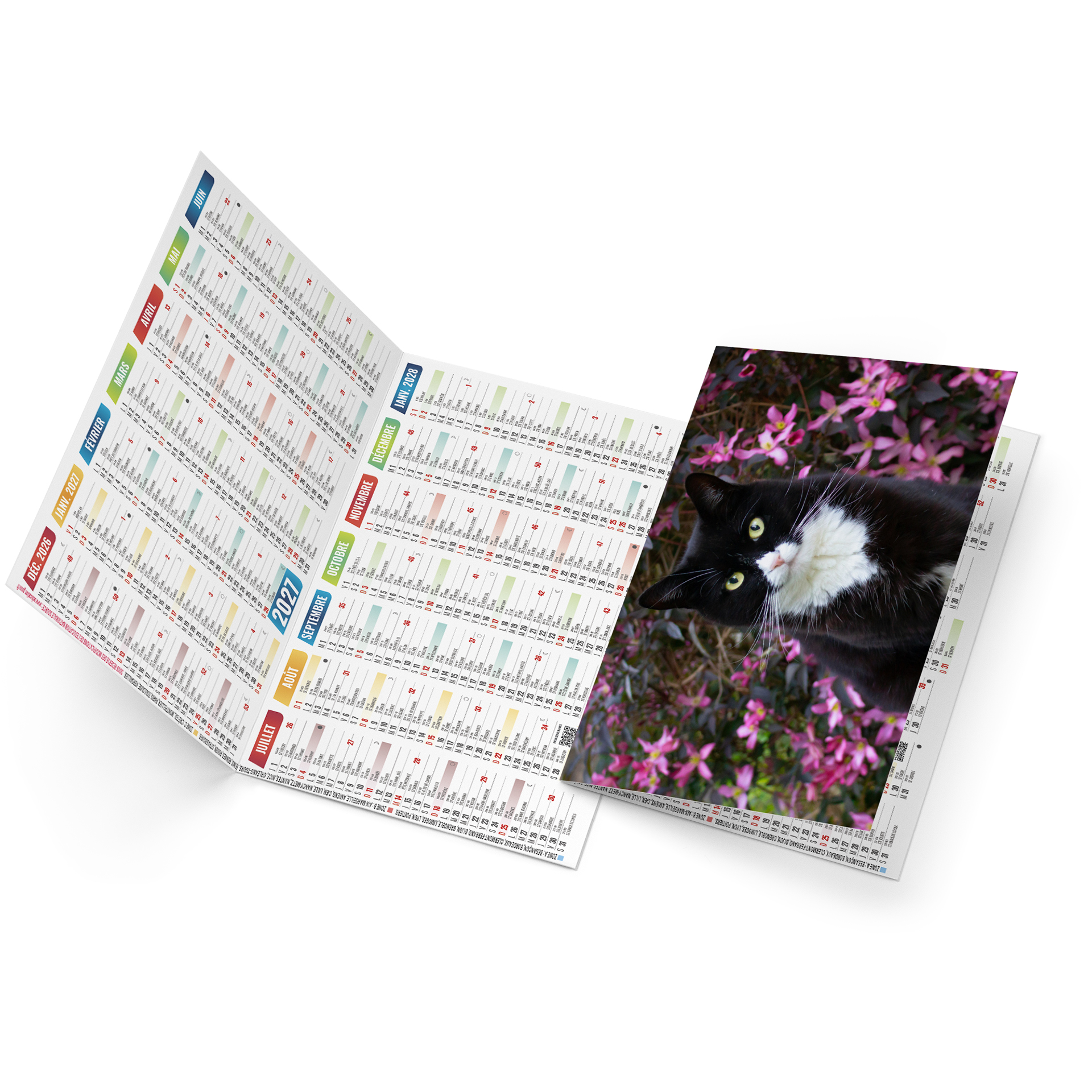 Félix 2027 – Calendrier avec logo - vue 4
