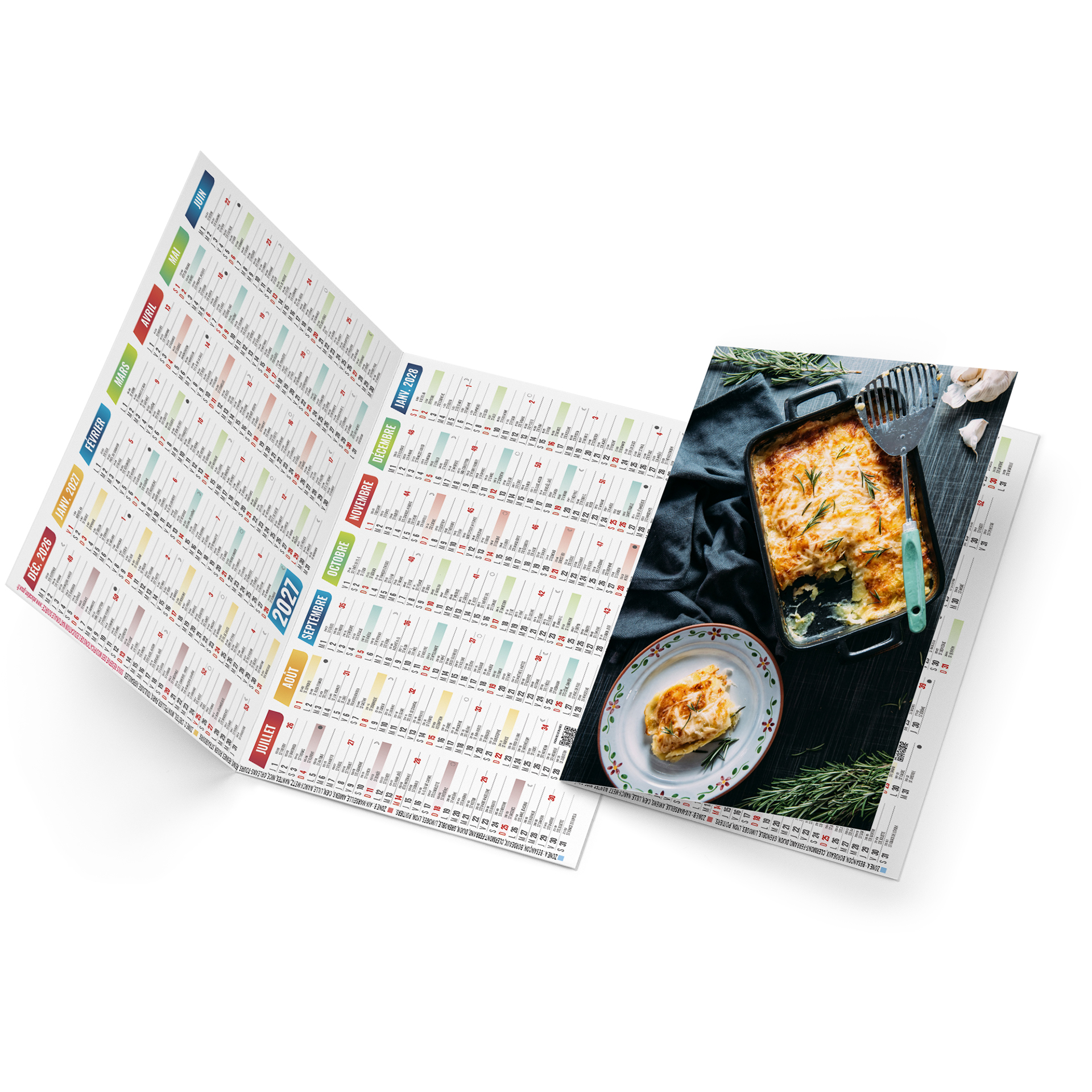 Kim 2027 – Calendrier avec logo
