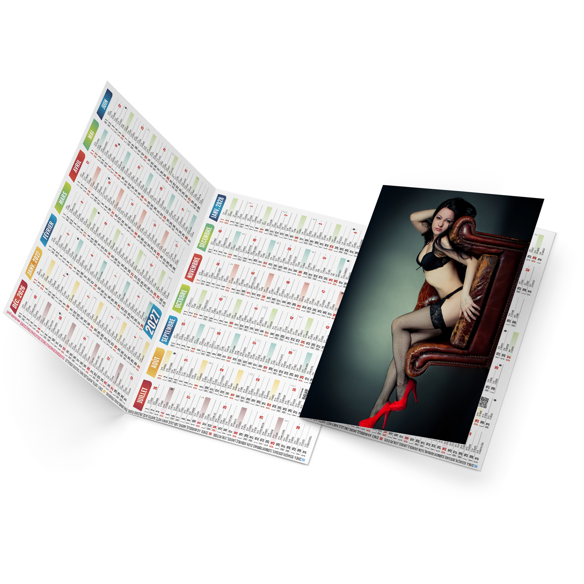 Lili 2027 – Calendrier avec logo - vue 1