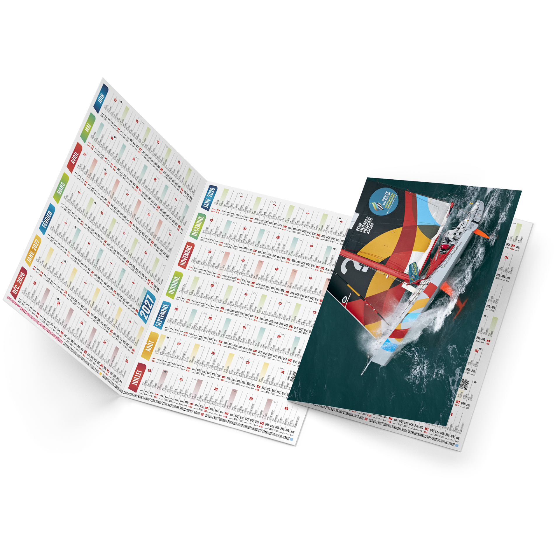Loïc 2027 – Calendrier avec logo - vue 2