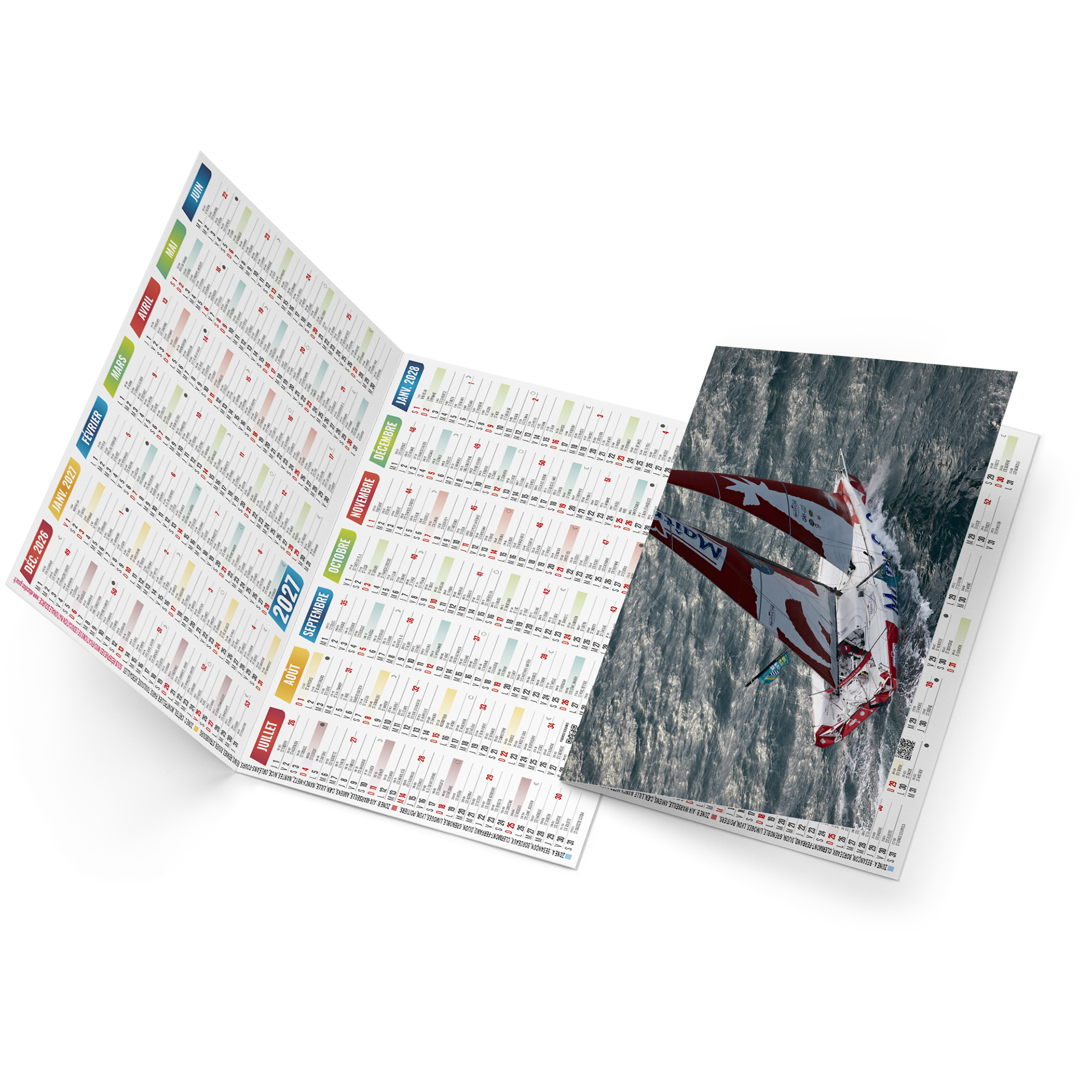 Loïc 2027 – Calendrier avec logo - vue 4