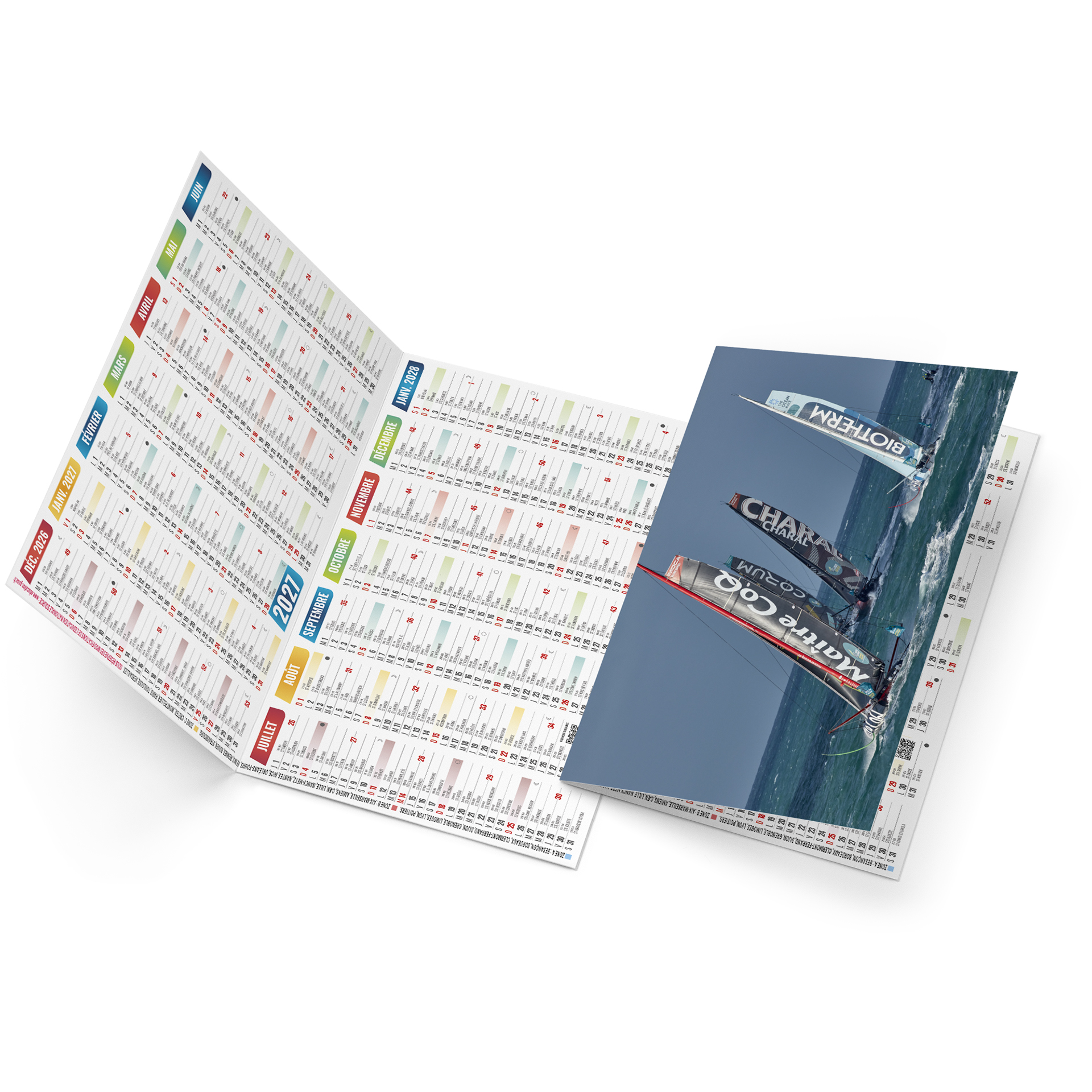 Loïc 2027 – Calendrier avec logo - vue 1