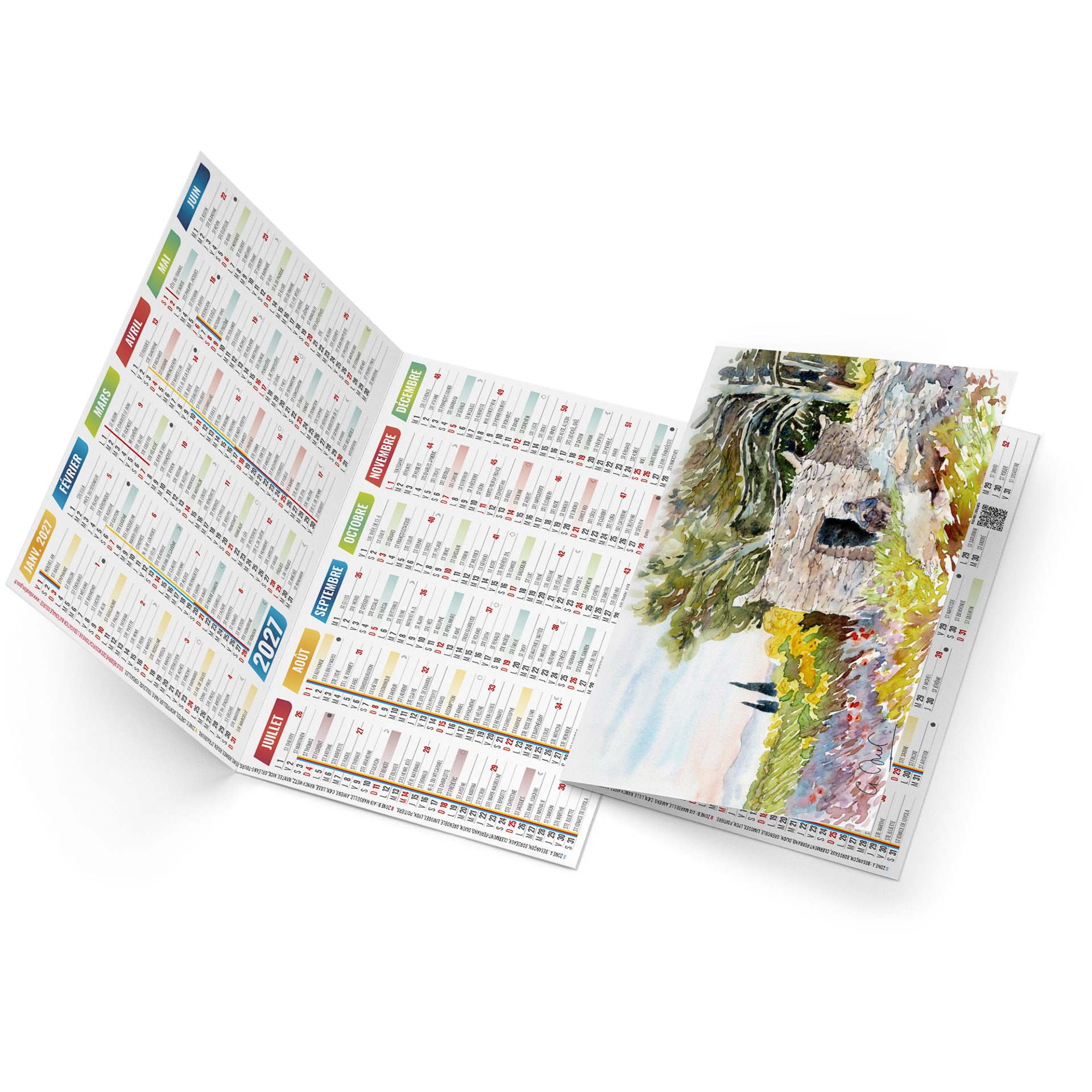 Marco 2027 – Calendrier avec logo